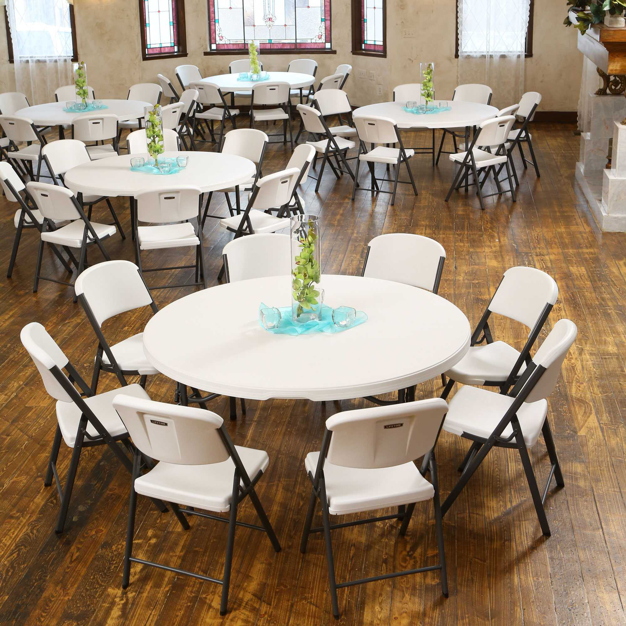 Lifetime 60 Round Folding Table Wayfair Lifetime 60 Quot Round Folding Table