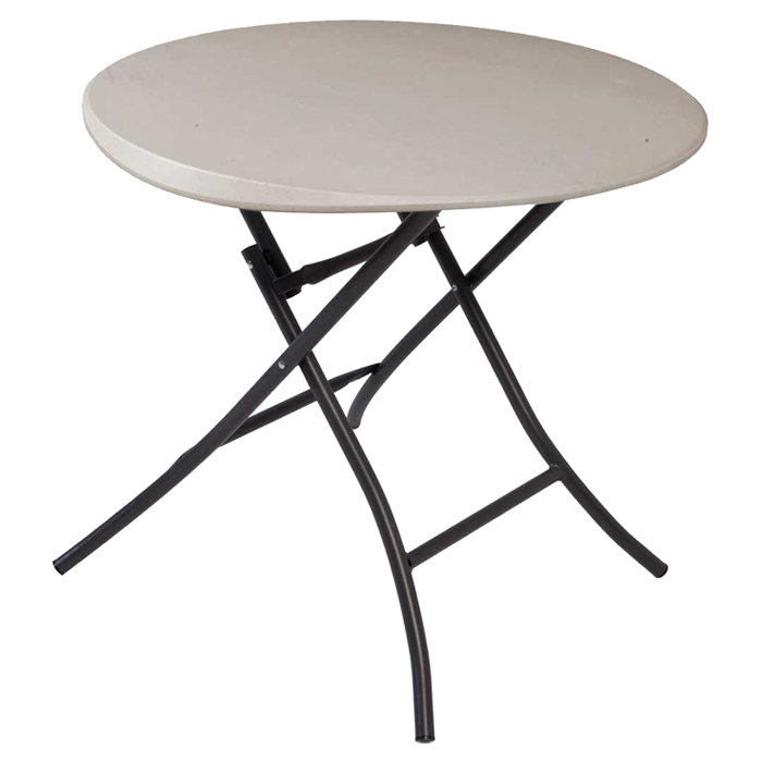 Lifetime 33 Round Folding Table Reviews Wayfair Lifetime 33 Quot Round Folding Table