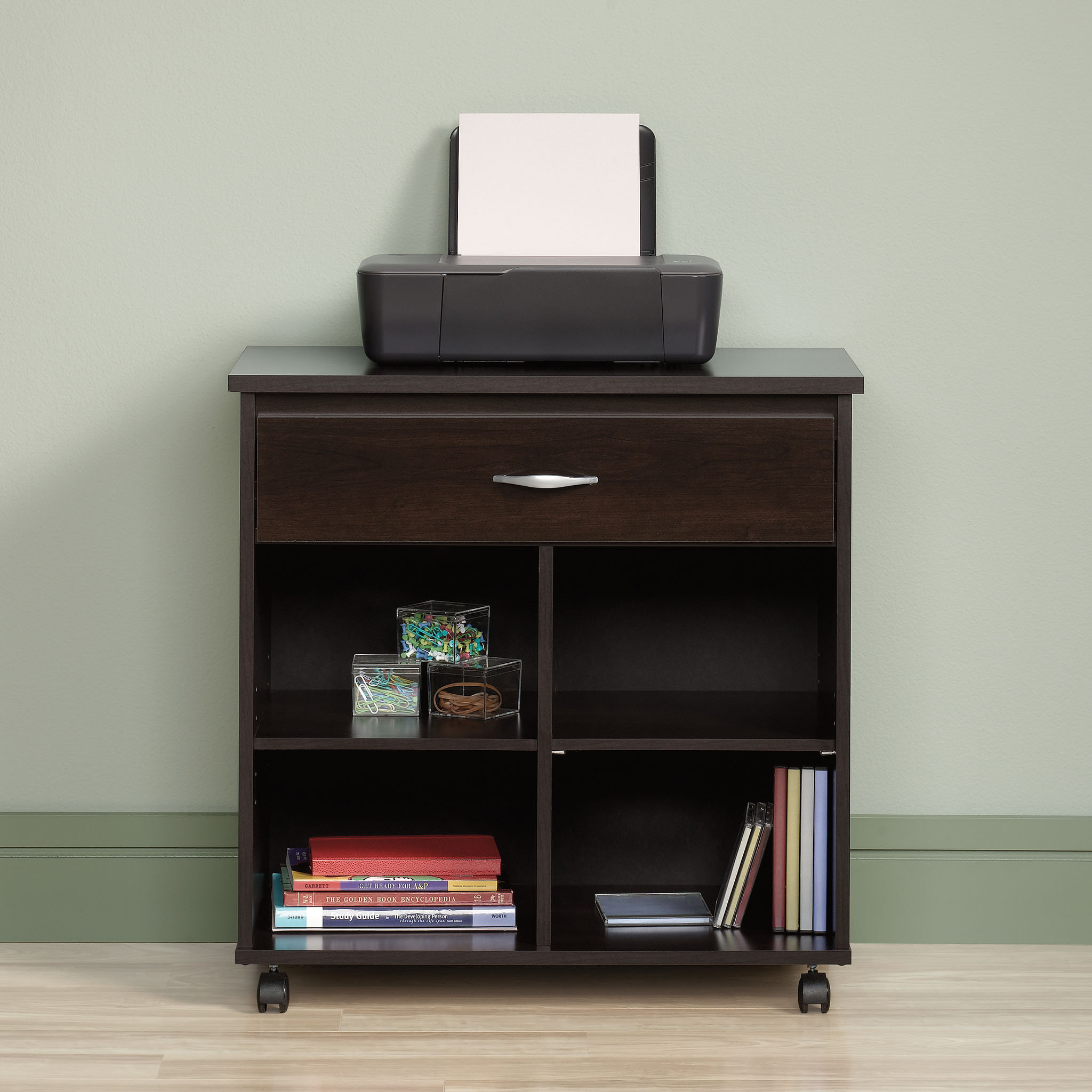 Sauder Beginnings Mobile Printer Stand & Reviews Wayfair