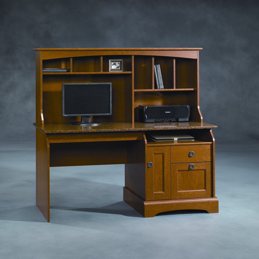 Sauder Graham Hill Computer Desk with Hutch & Reviews | Wayfair