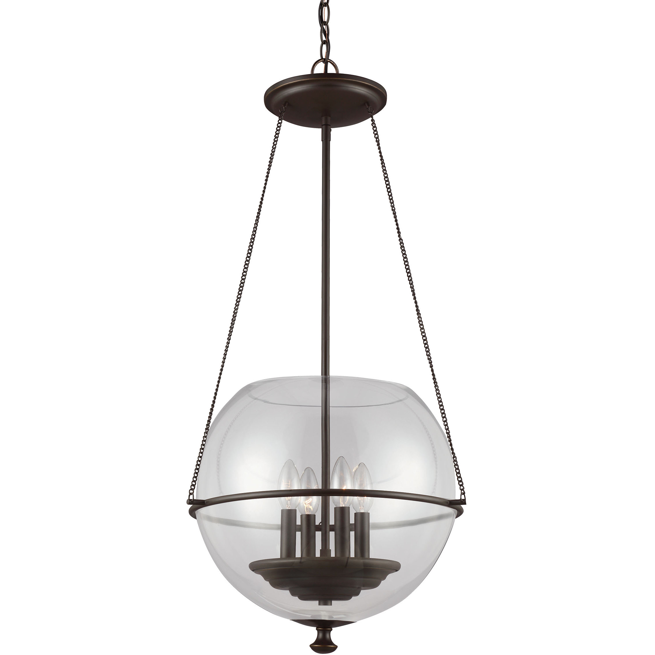 Sea Gull Lighting Havenwood 4Light Globe Pendant & Reviews Wayfair
