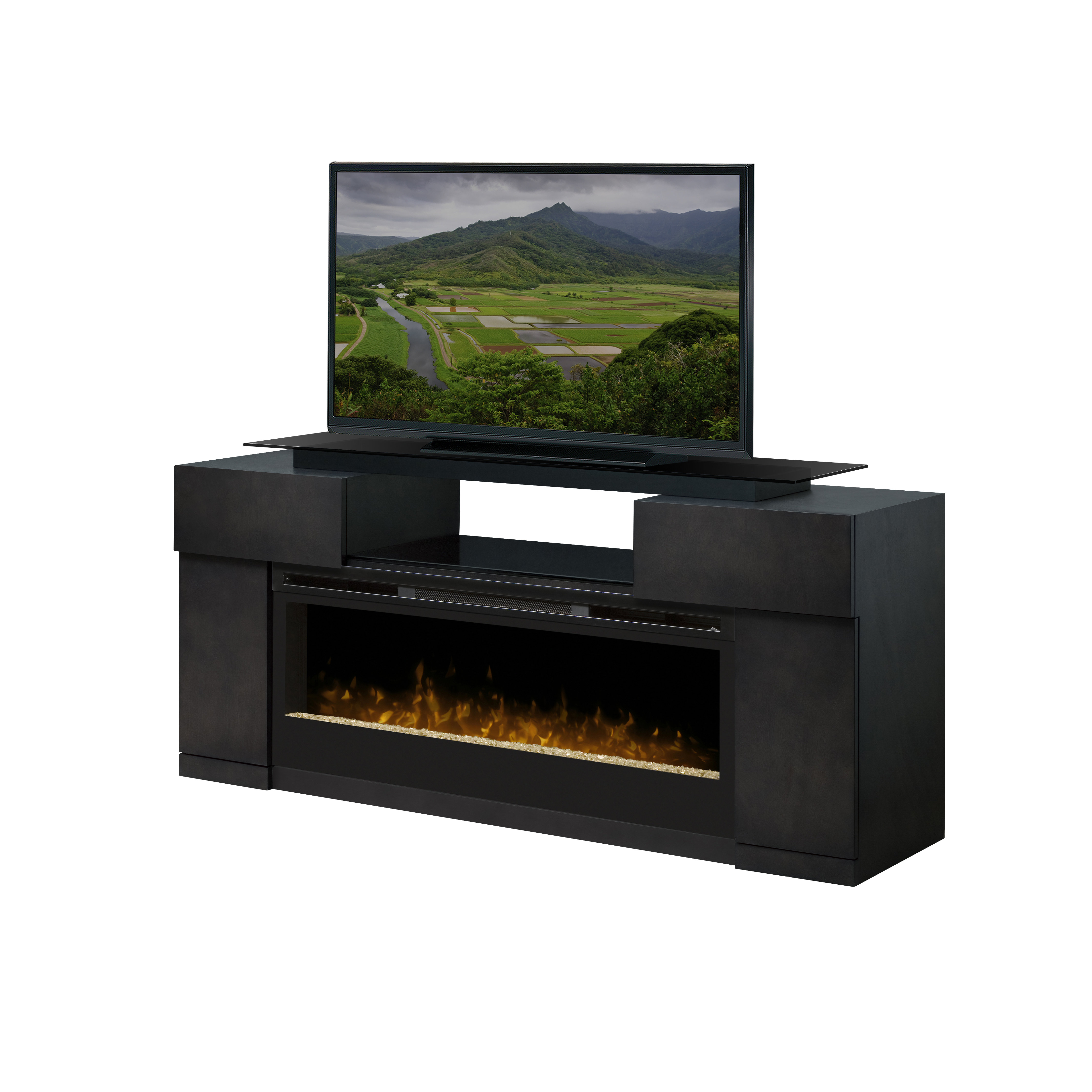 Electric Fireplaces Fireplace Entertainment Stand Sintax Us