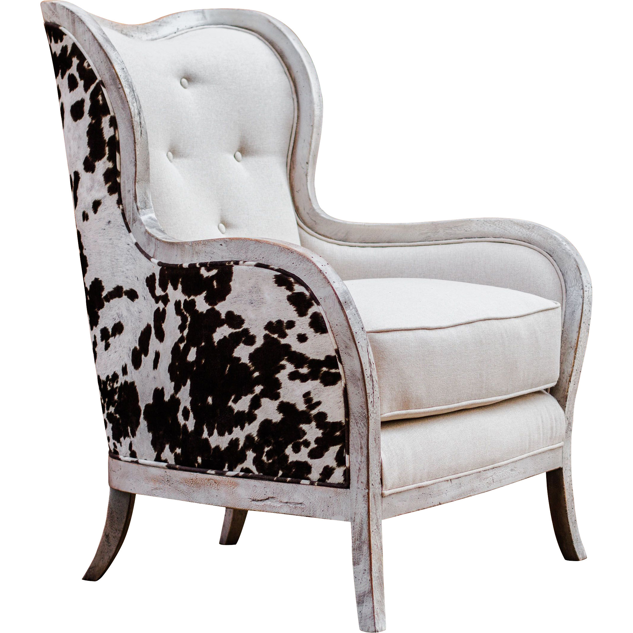 Uttermost Chalina High Back Arm Chair & Reviews Wayfair