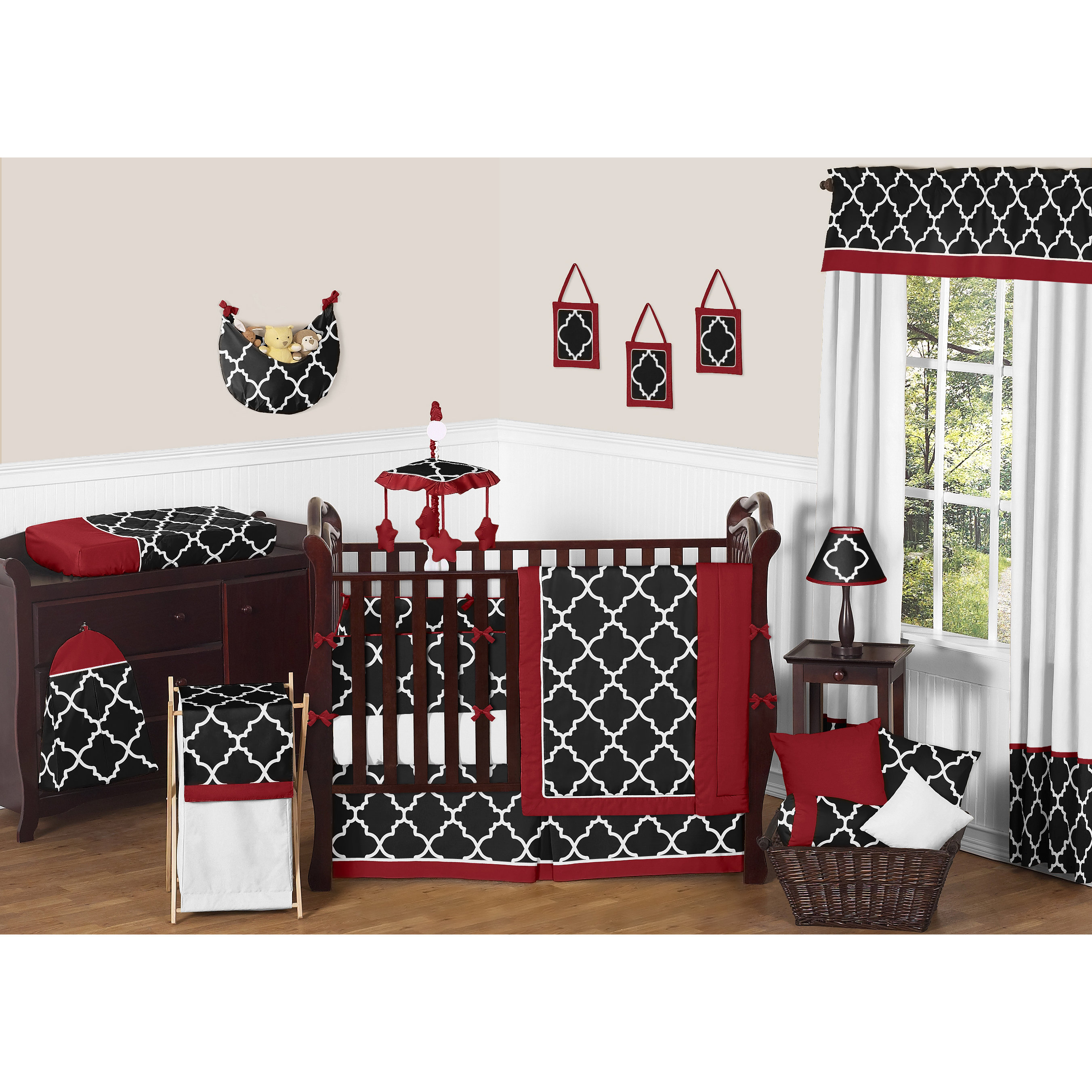 Sweet Jojo Designs Trellis 9 Piece Crib Bedding Set & Reviews Wayfair