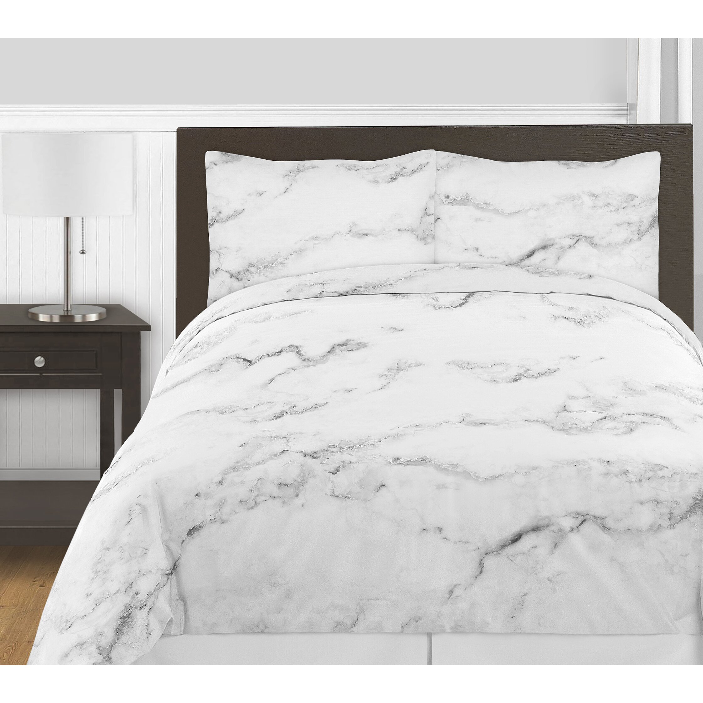 Sweet Jojo Designs Marble 3 Piece Comforter Set | Wayfair.ca