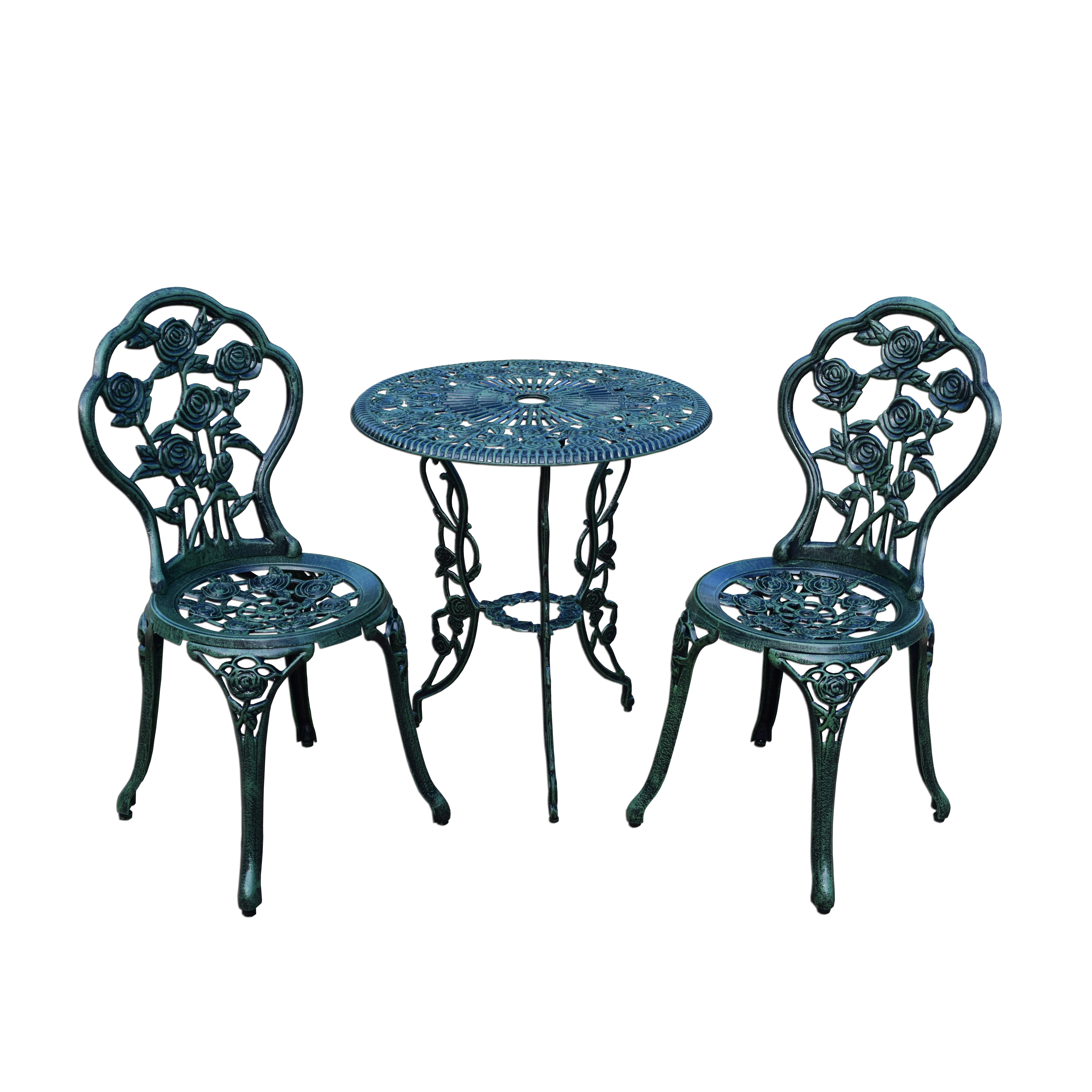 Oakland Living Rose 3 Piece Bistro Set Reviews Wayfair Oakland Living Rose 3 Piece Bistro Set