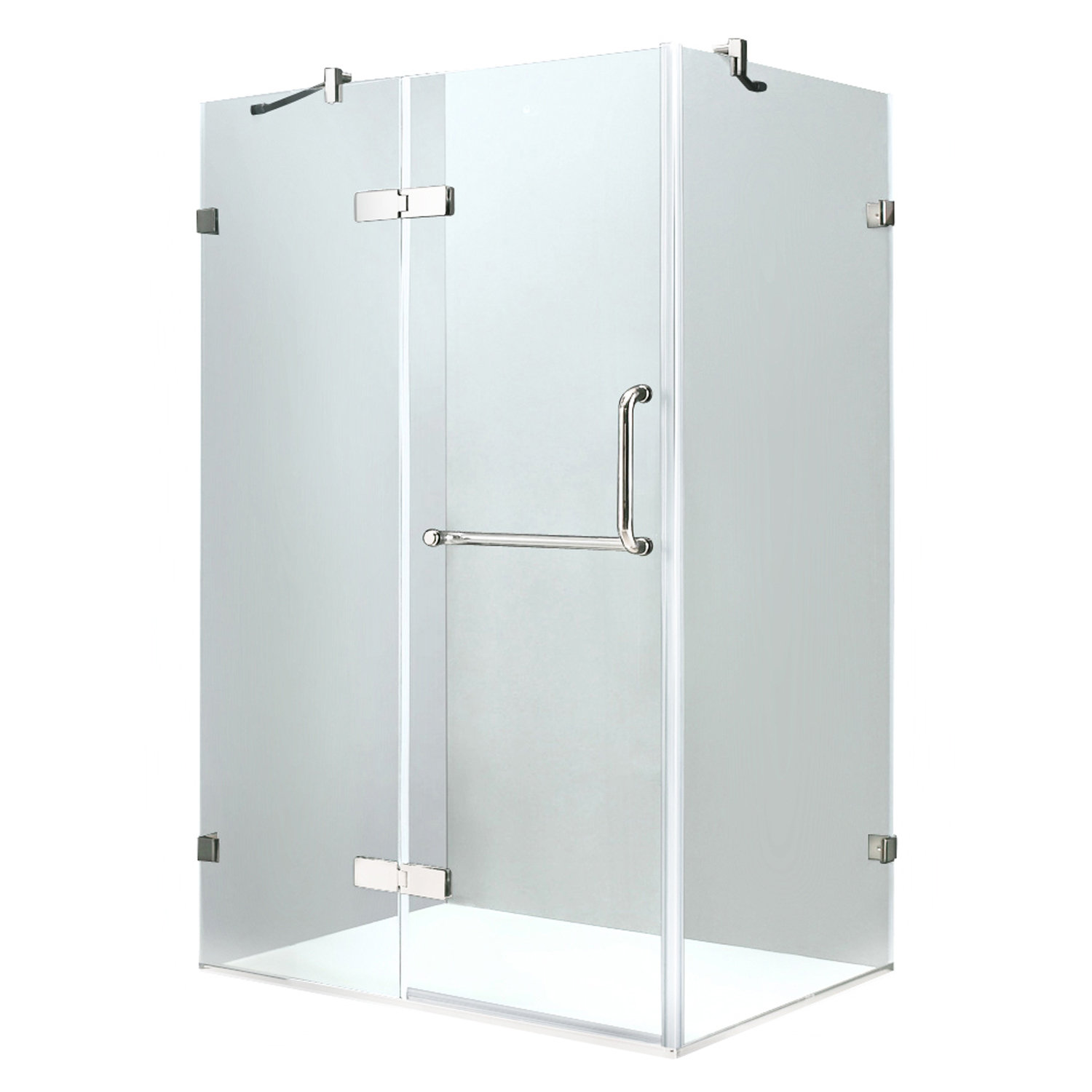 Vigo Monteray 32 x 48in. Frameless Shower Enclosure with .375in