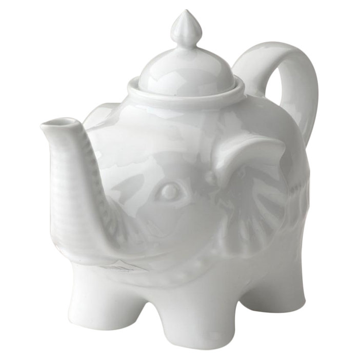 The DRH Collection BIA Elephant Porcelain Teapot & Reviews Wayfair.co.uk