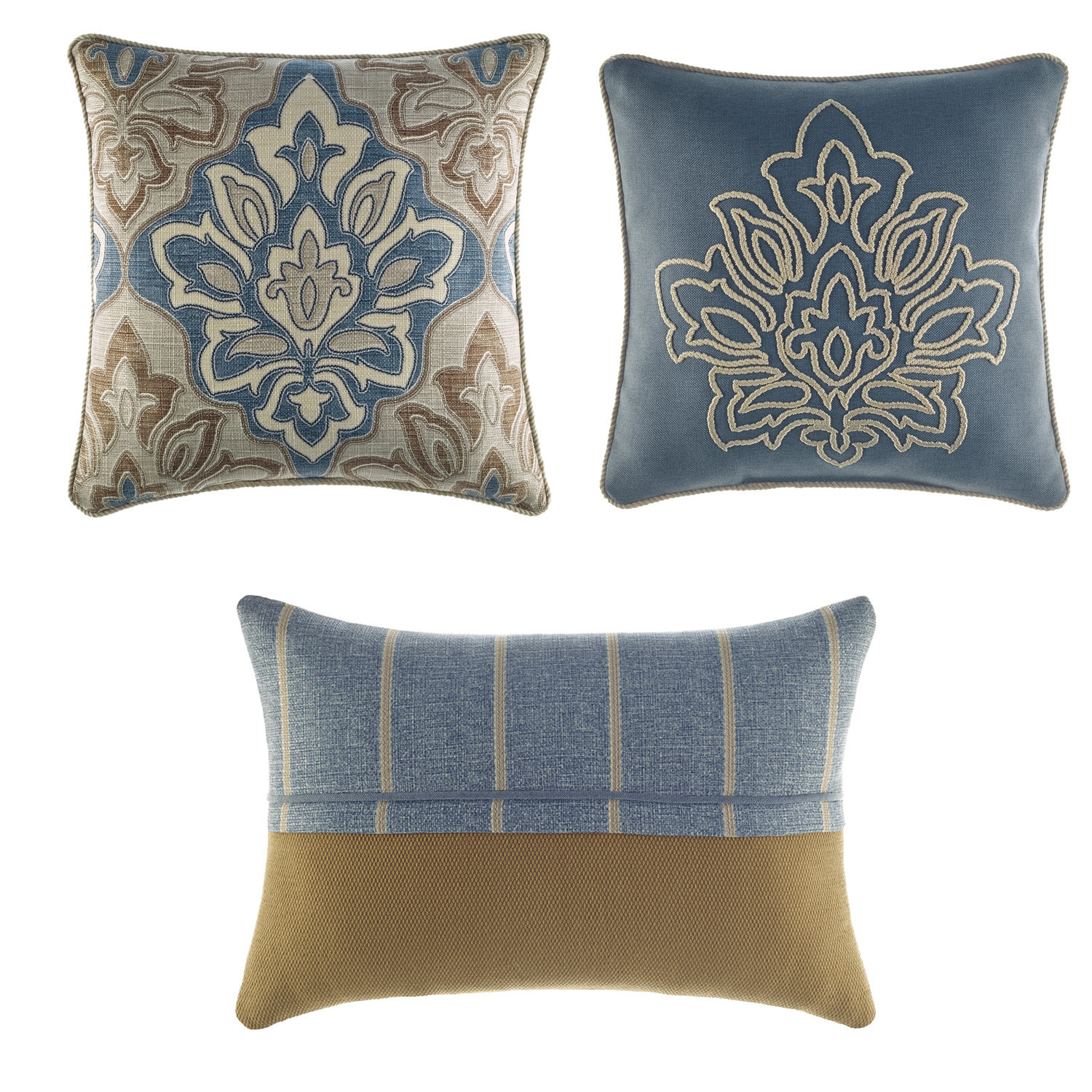 Croscill Captain's Quarters Lumbar Pillow & Reviews Wayfair