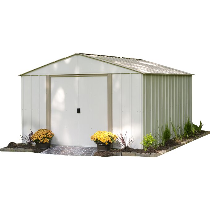 Arrow Oakbrook 10 Ft. W x 14 Ft. D Storage Shed &amp; Reviews 