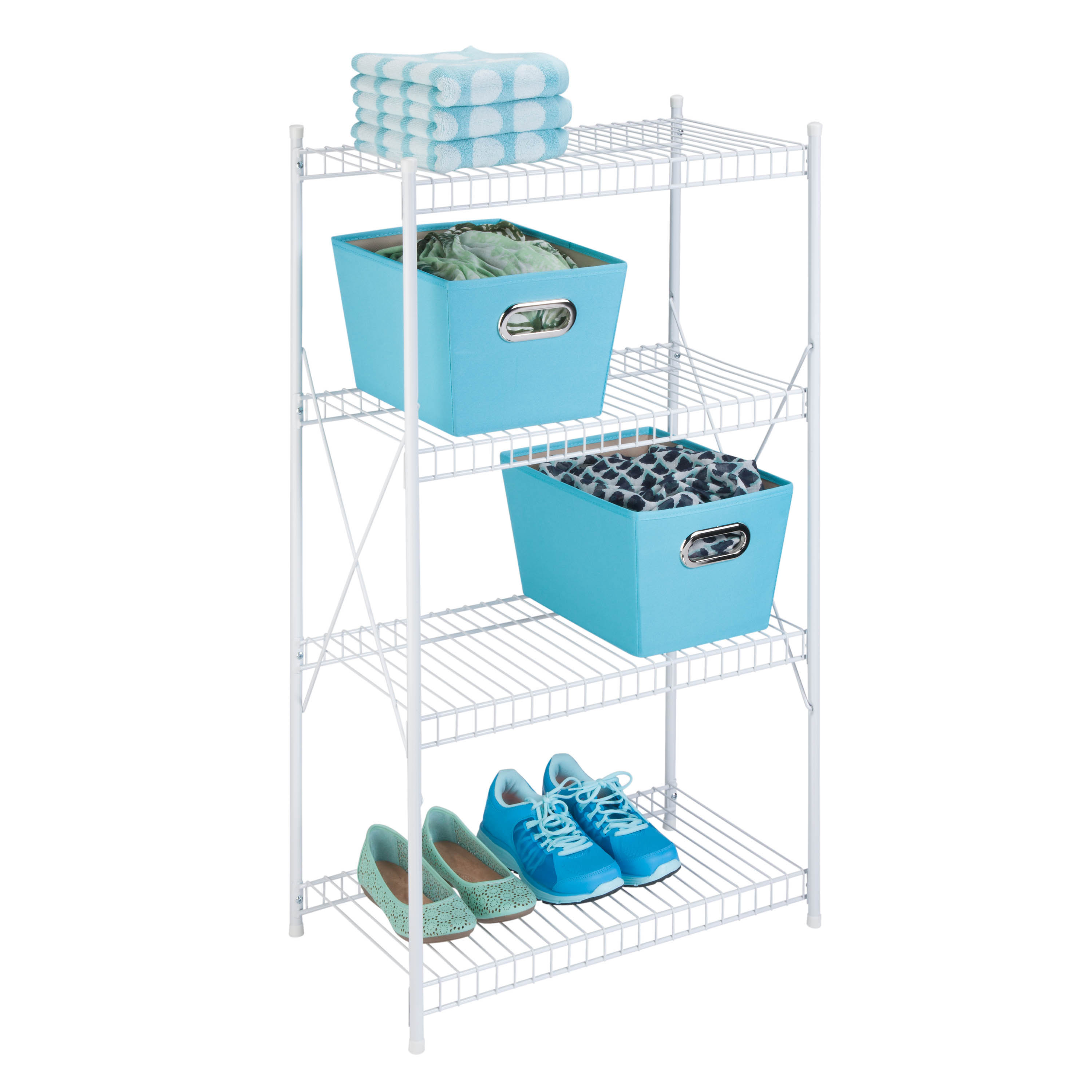 Honey Can Do 41" Shelving Unit & Reviews Wayfair