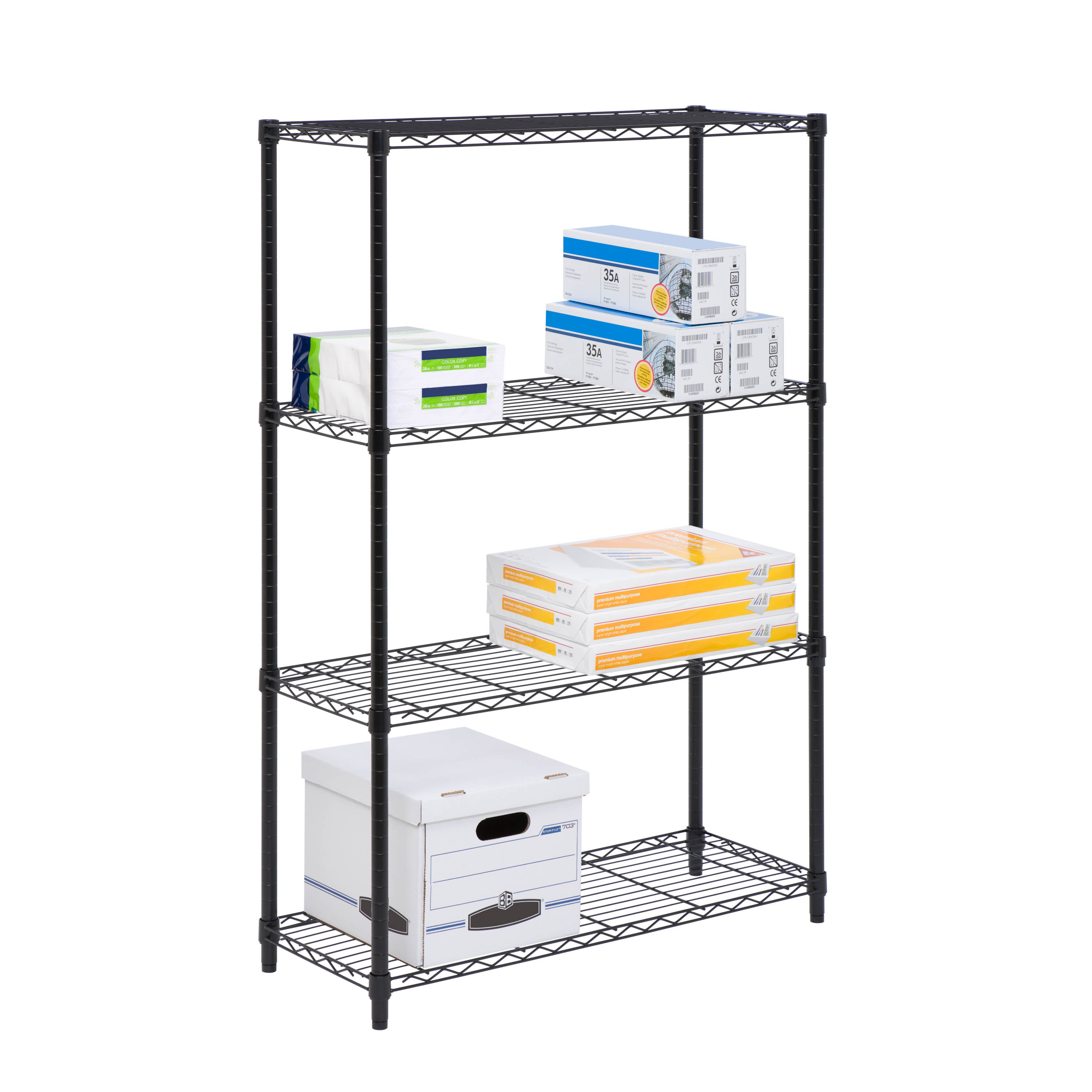 Honey Can Do 4 Tier Wire Shelf & Reviews Wayfair
