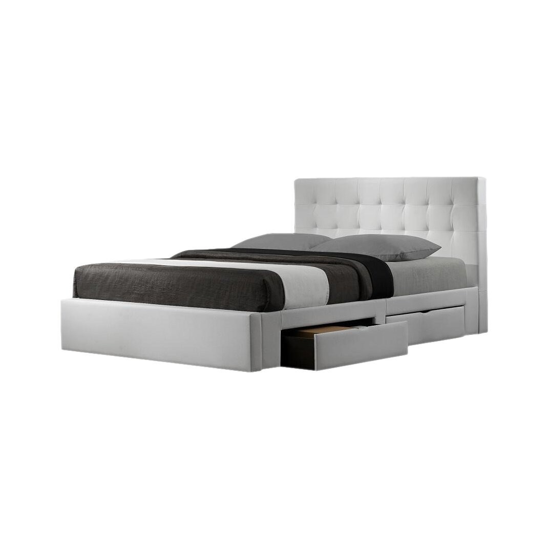 Dg Casa Upholstered Storage Platform Bed And Reviews Wayfair