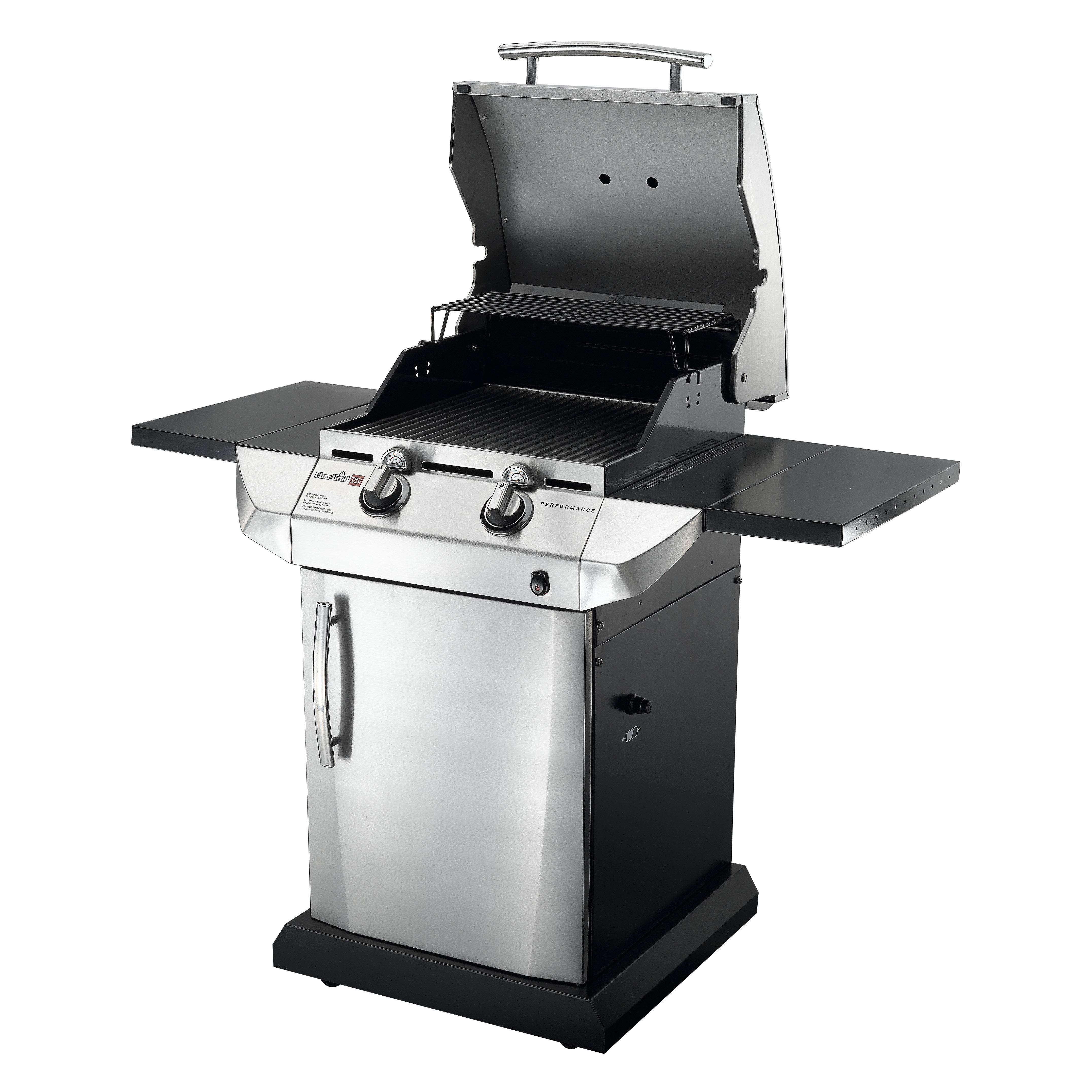 CharBroil TRUInfrared Performance 2 Burner Gas Grill with Storage & Reviews Wayfair.ca