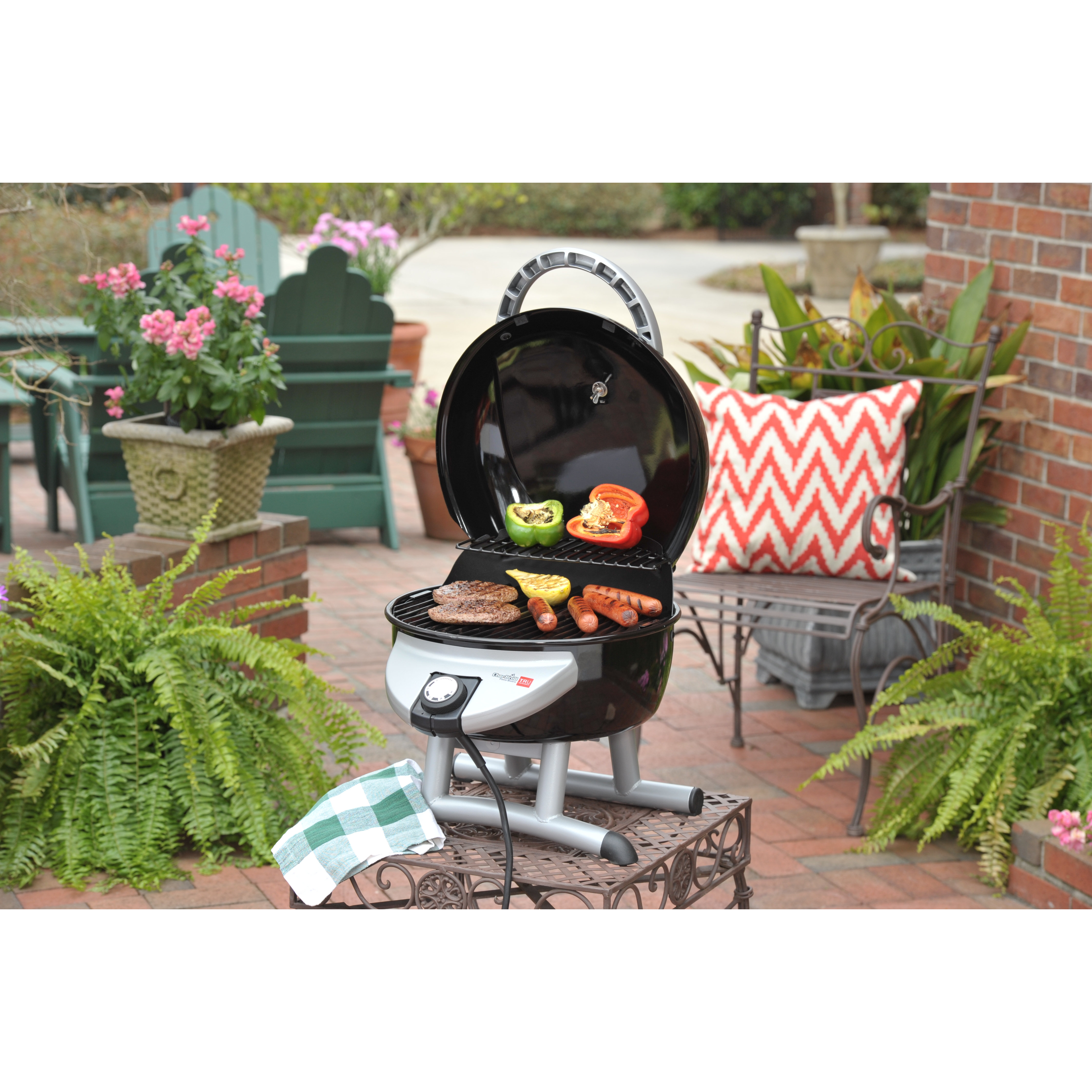 Charbroil Tru Infrared Portable Electric Patio Bistro 180 Tabletop Char Broil Tru Infrared Portable Electric Patio Bistro 180 Tabletop Grill