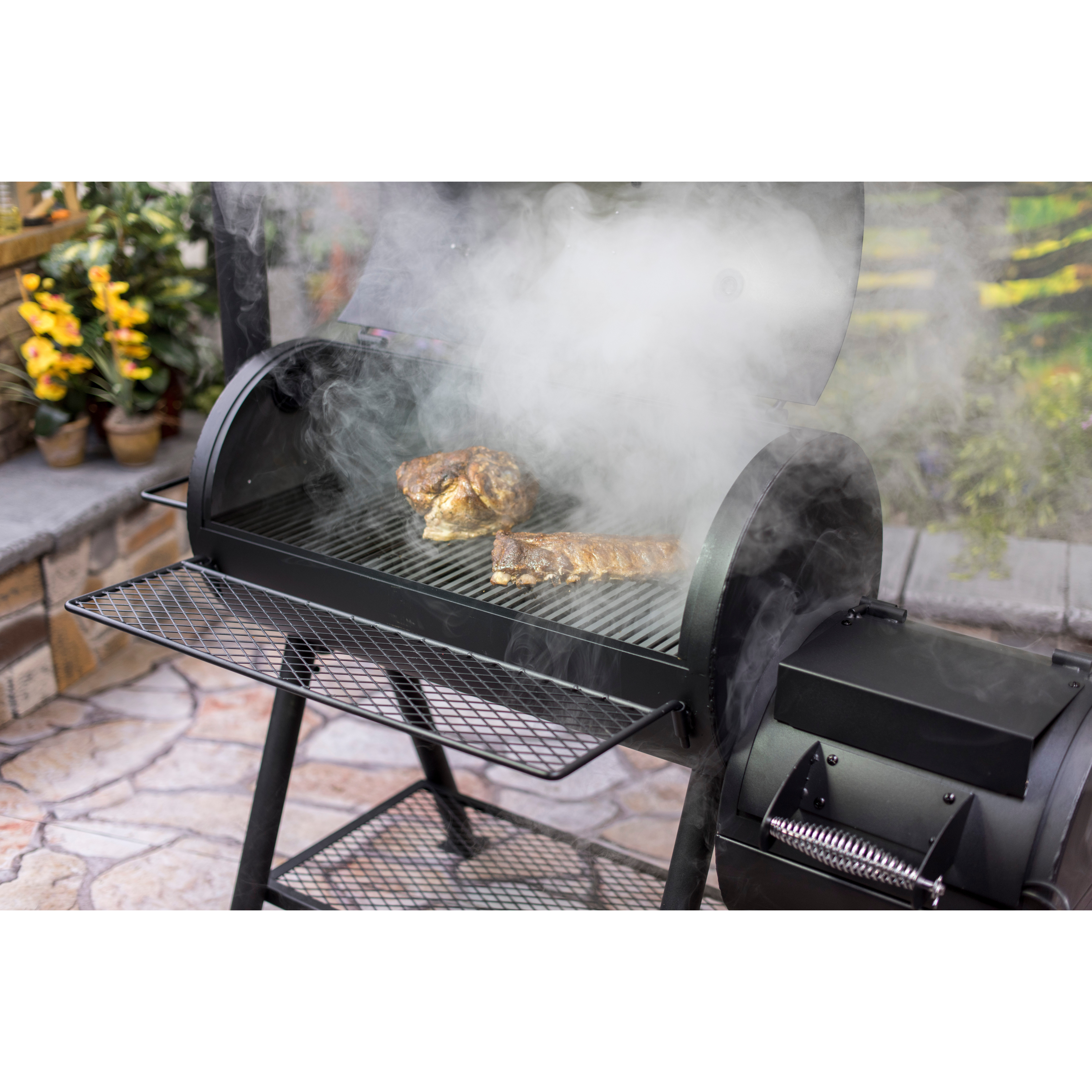 CharBroil Oklahoma Joe's Highland Offset Charcoal Smoker and Grill