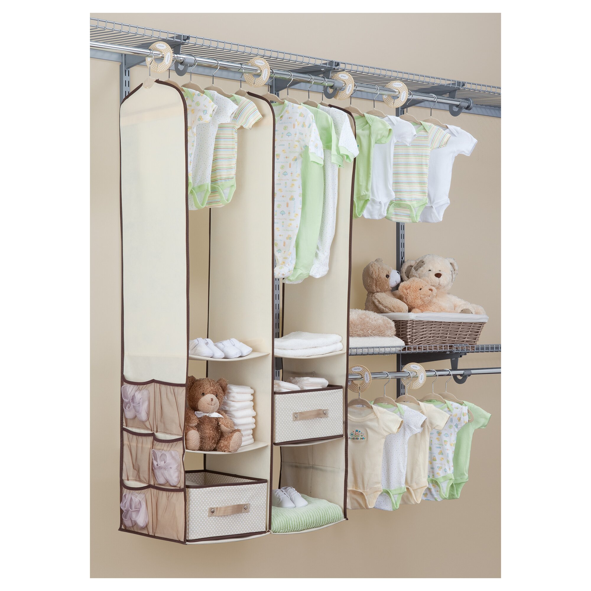 new delta nursery closet organizer | Roselawnlutheran