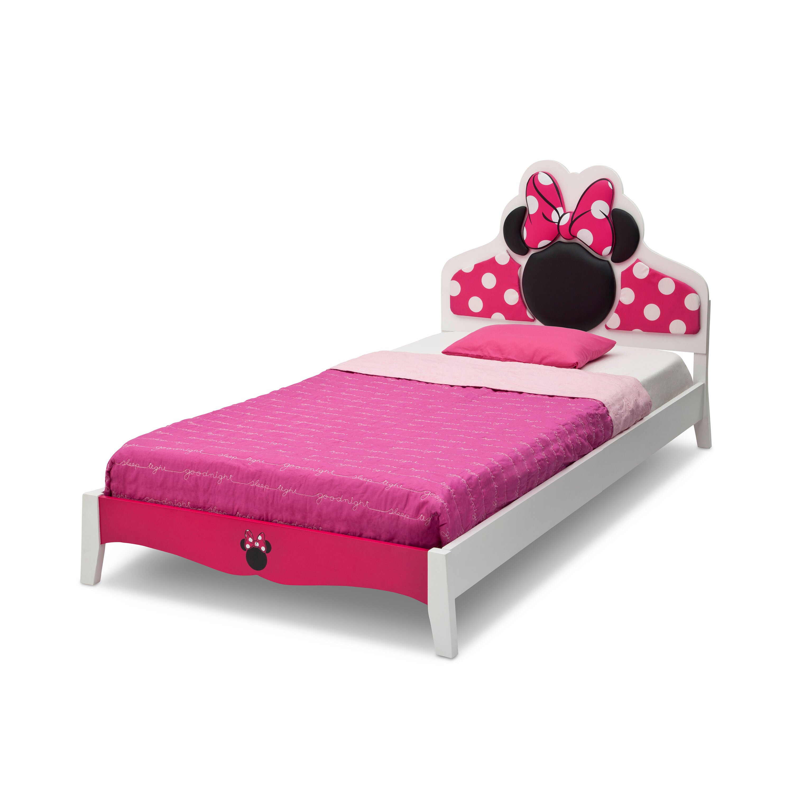 Minnie Mouse Toddler 4 Piece Bed Set Multicolor Bright