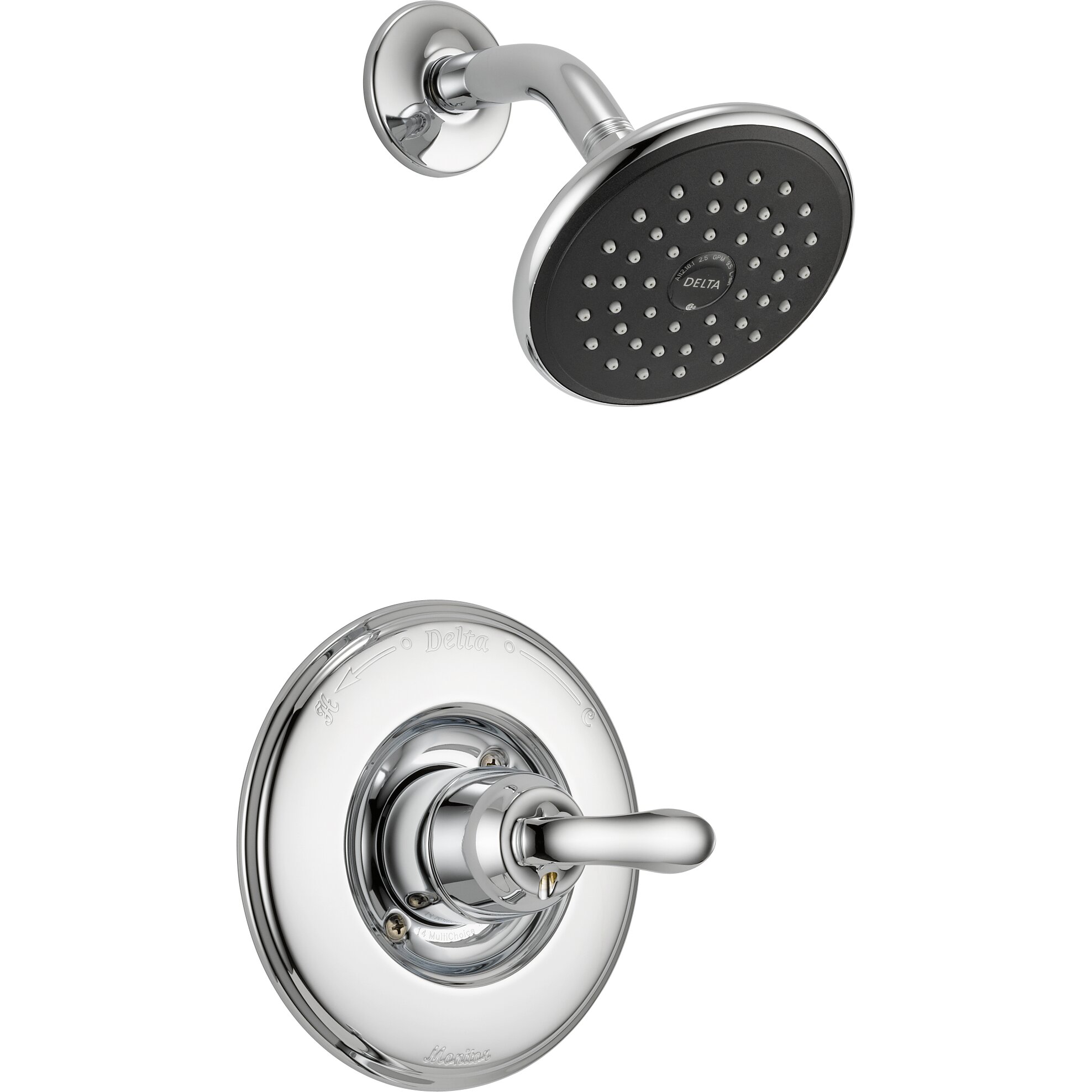 Delta Linden Shower Faucet Trim with Lever Handles & Reviews | Wayfair  Delta Linden Shower Faucet Trim with Lever Handles