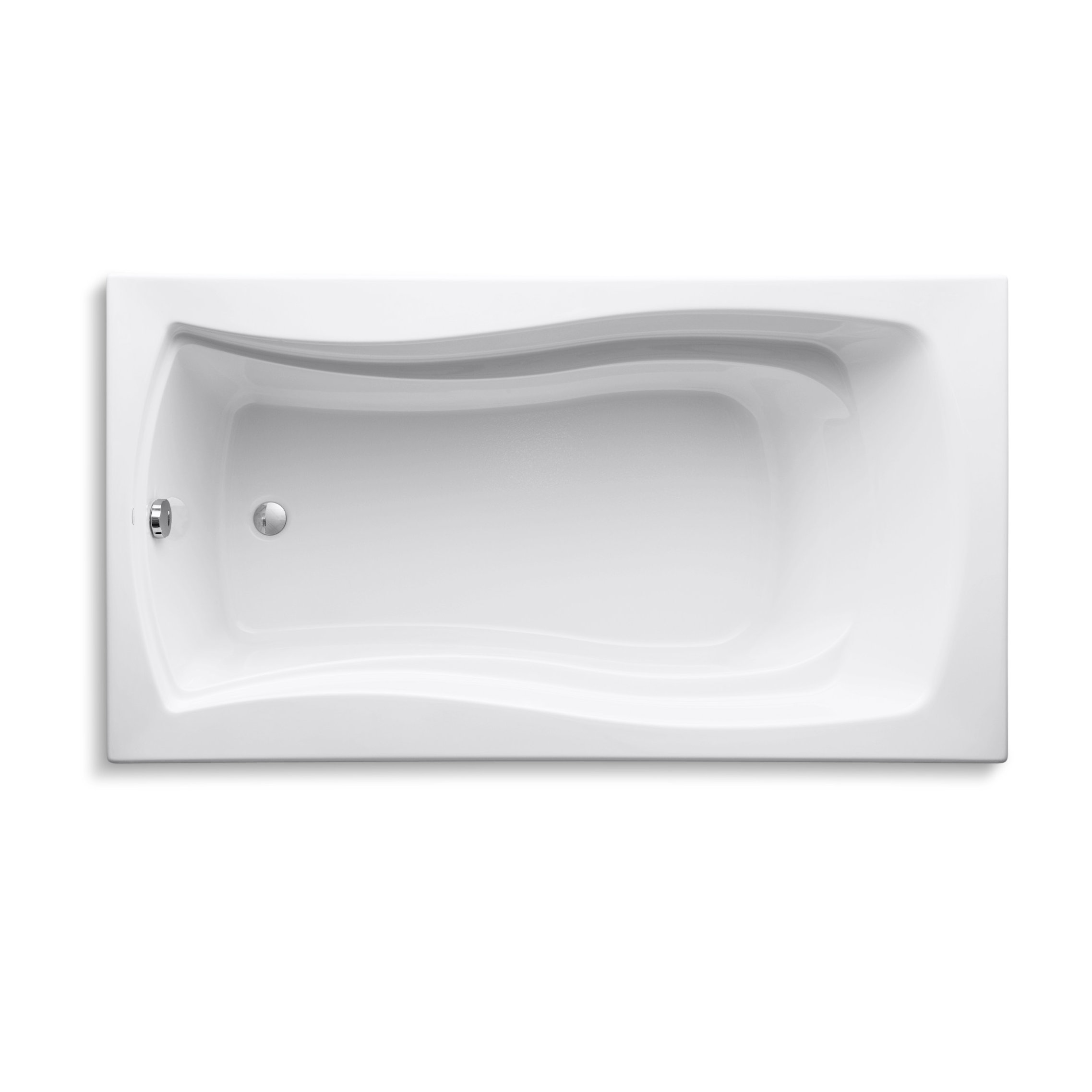Kohler Mariposa 66 X 36 Soaking Bathtub Reviews Wayfair Kohler Mariposa 66 Quot X 36 Soaking Bathtub