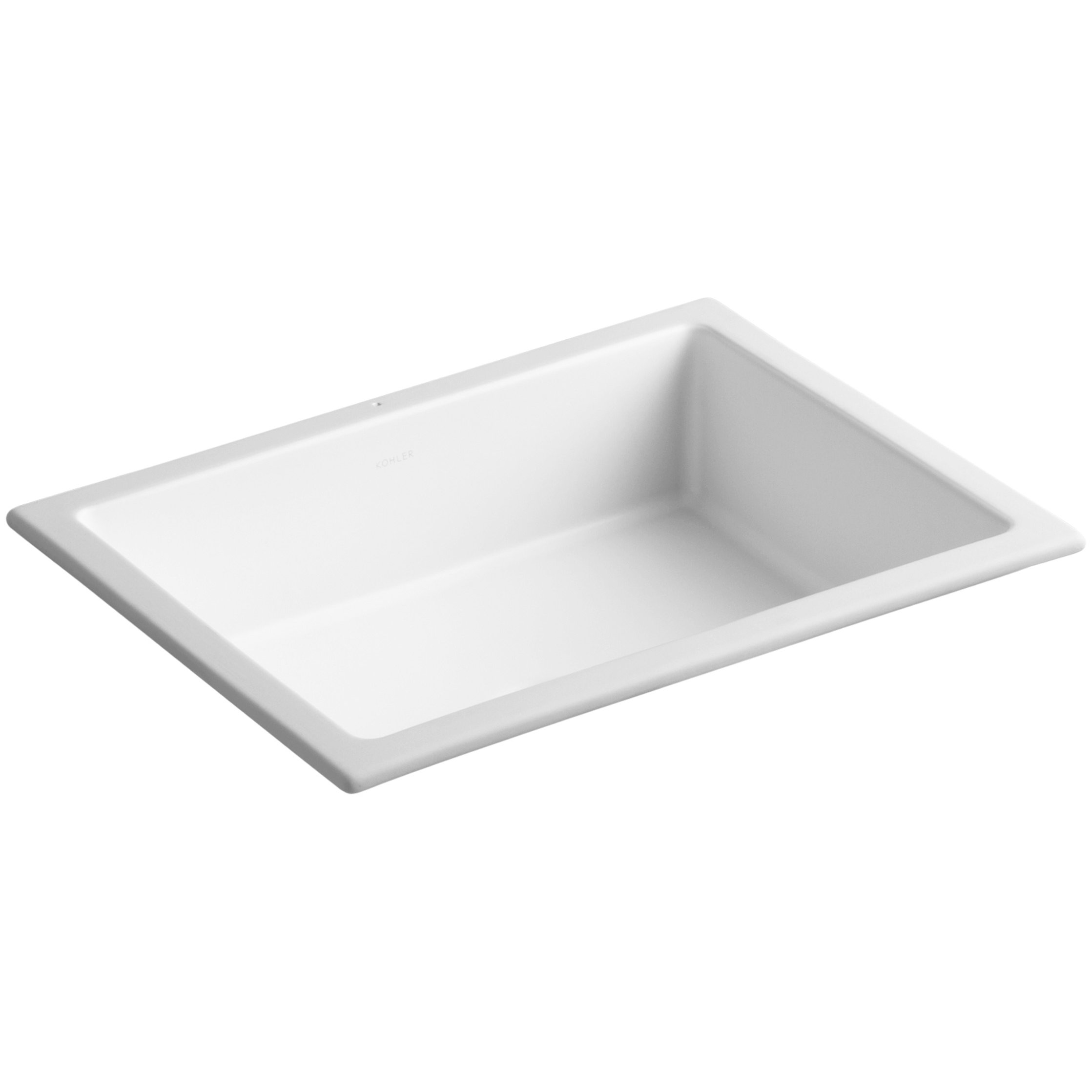Kohler Verticyl Rectangular Undermount Bathroom Sink With Overflow Kohler Verticyl Rectangular Undermount Bathroom Sink With Overflow