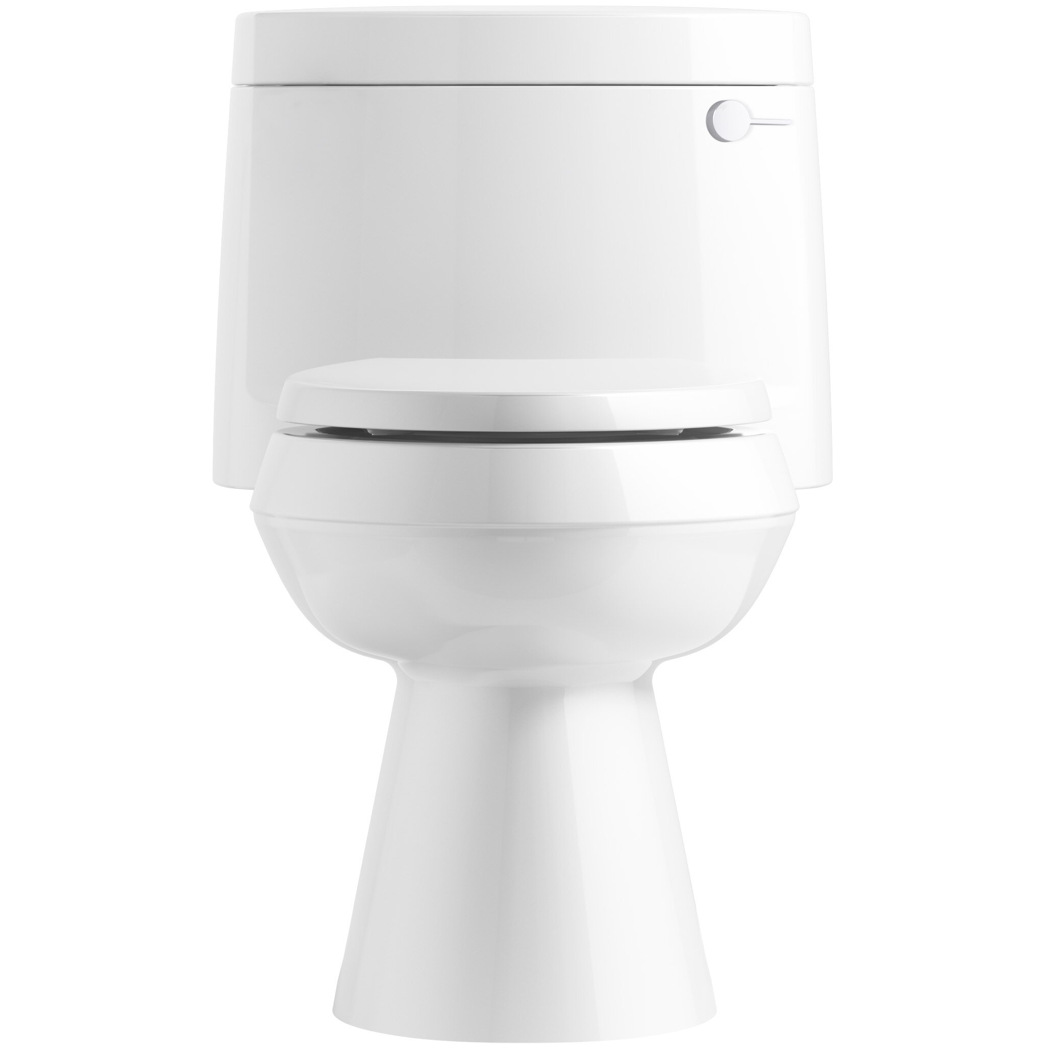 Kohler Cimarron Comfort Height One-Piece Elongated 1.28 GPF Toilet with AquaPiston Flush ...