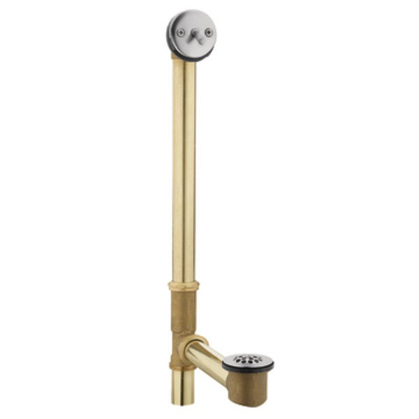 Moen Replacement Parts 5 75 Trip Lever Tub Drain Reviews Wayfair Moen Replacement Parts 5 75 Quot Trip Lever Tub Drain
