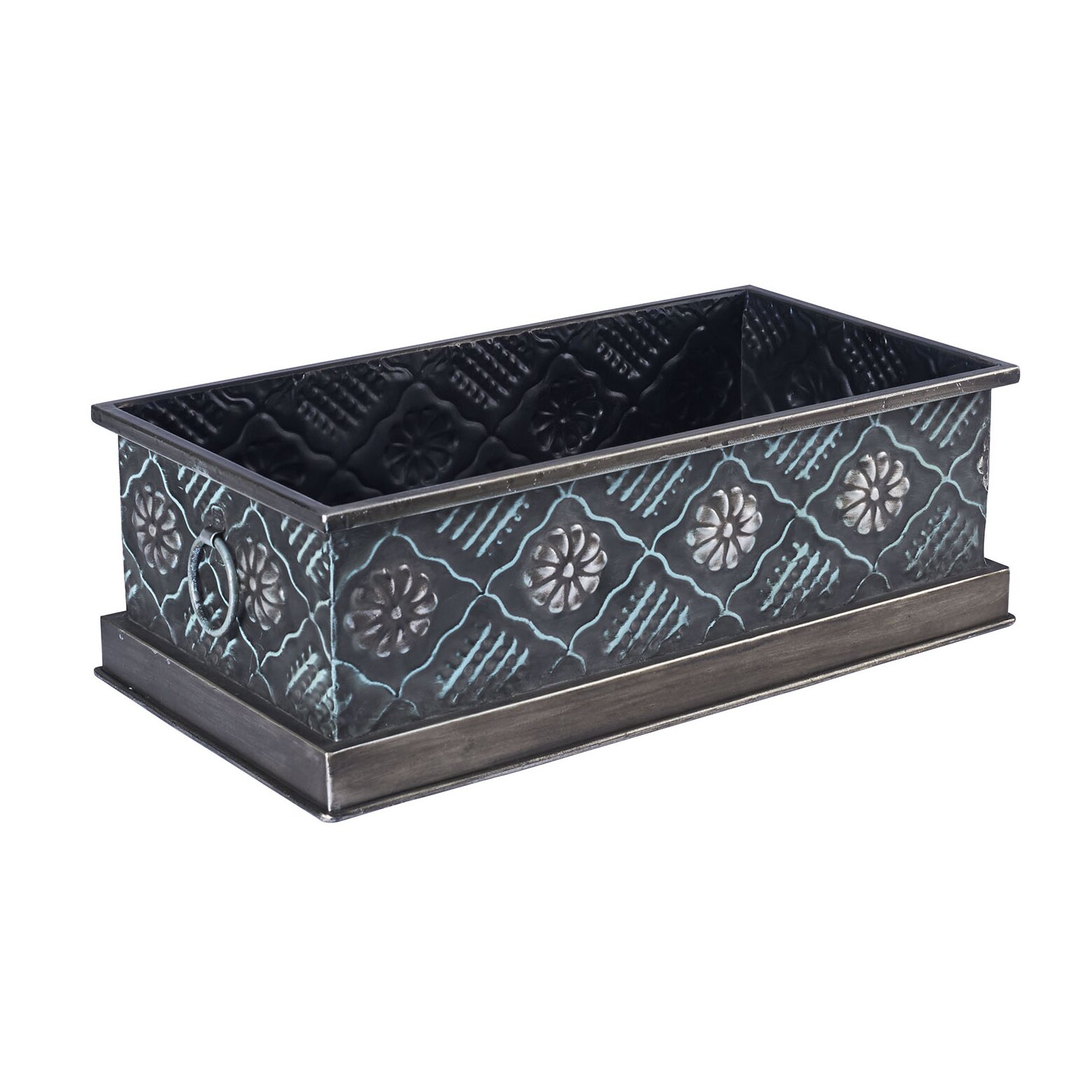 Household Essentials Chelsea Metal Storage Box & Reviews | Wayfair