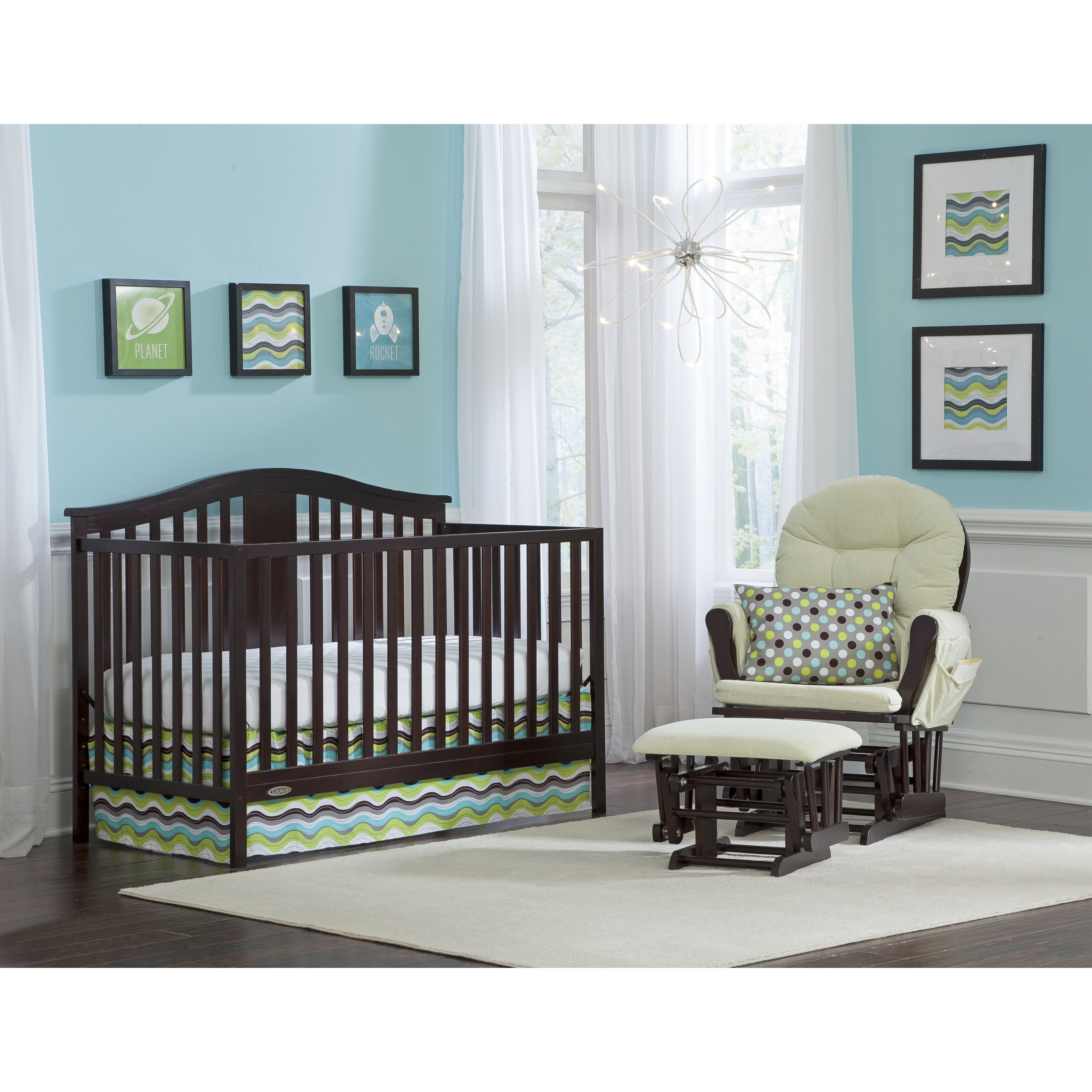 Graco Solano 4in1 Convertible Crib with Mattress & Reviews Wayfair