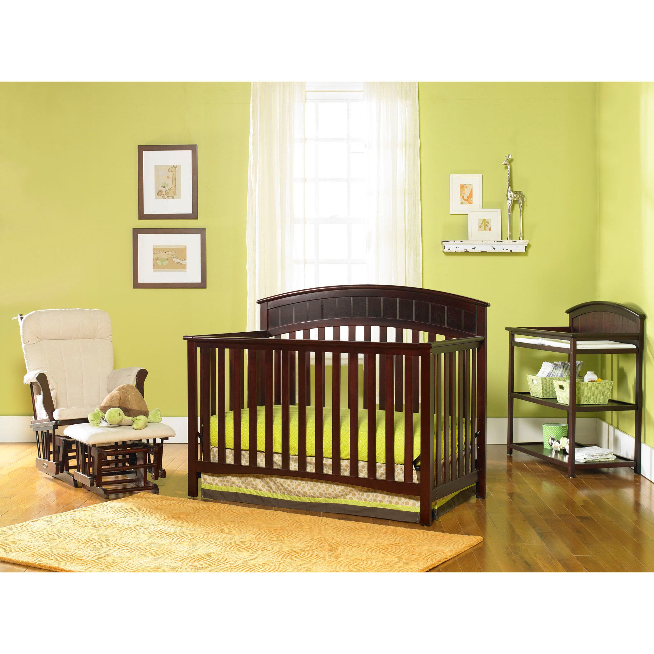 Graco Charleston 4in1 Convertible Crib & Reviews Wayfair
