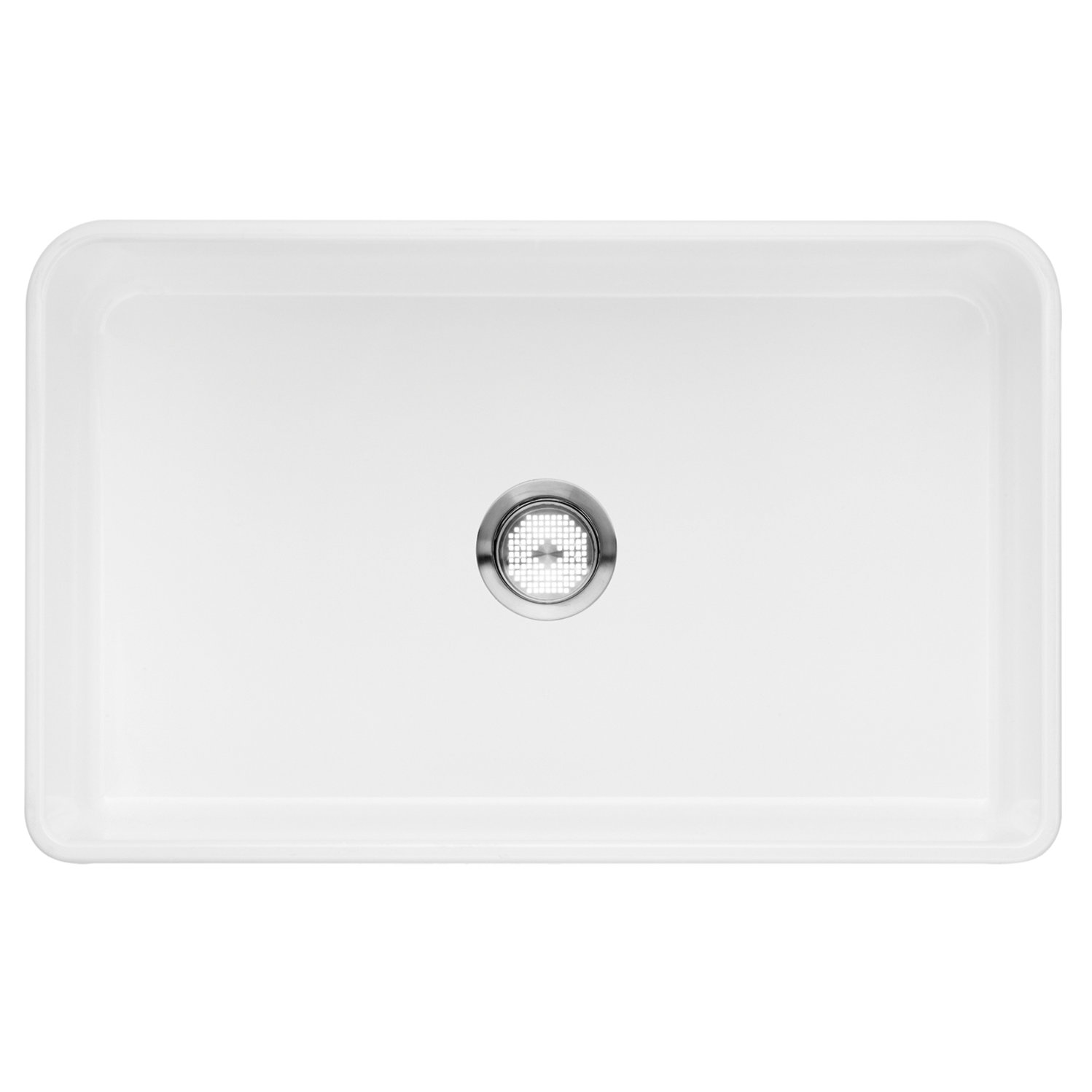 33 Inch 18 Gauge Stainless Steel Top Mount Drop In Single Bowl 33 Inch 18 Gauge Stainless Steel Top
