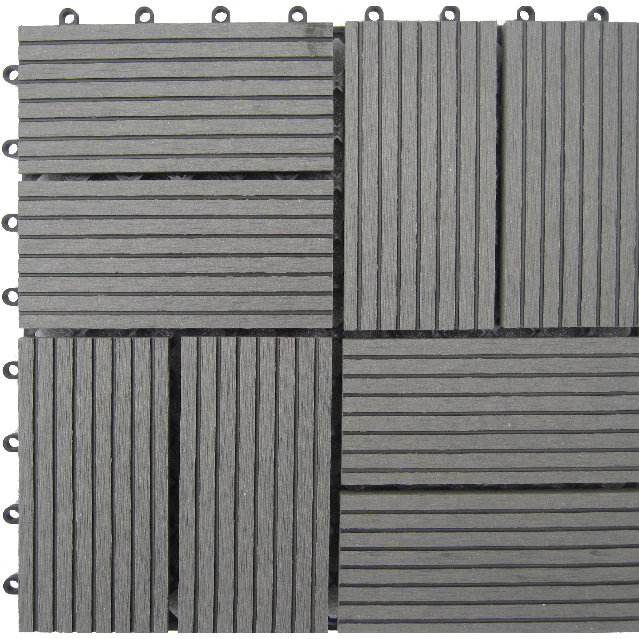 Naturesort Bamboo Composite 12 X Deck Tiles In Grey Reviews Naturesort Bamboo Composite 12 Quot X Deck Tiles