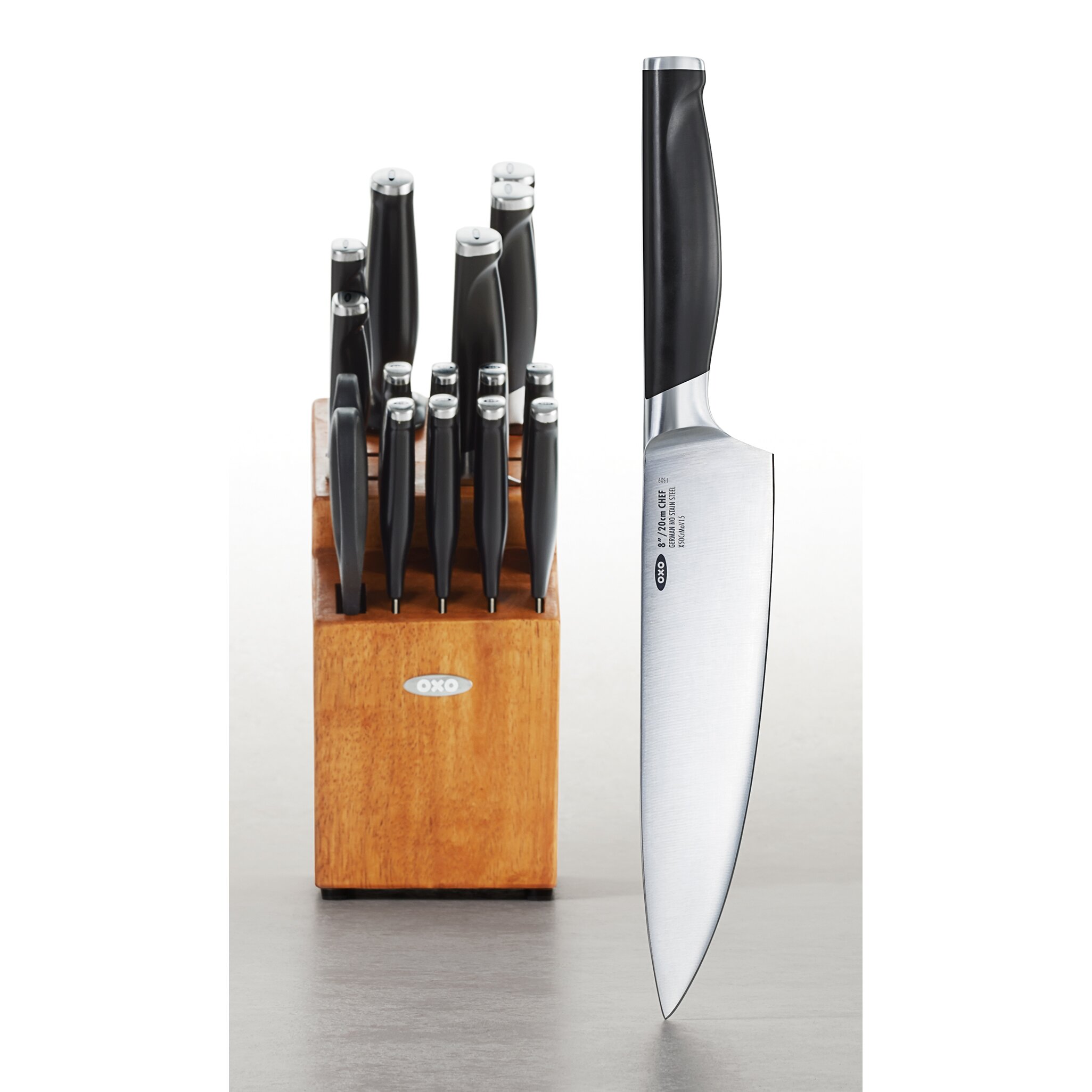 Oxo Good Grips 17 Piece Pro Knife Set Wayfair