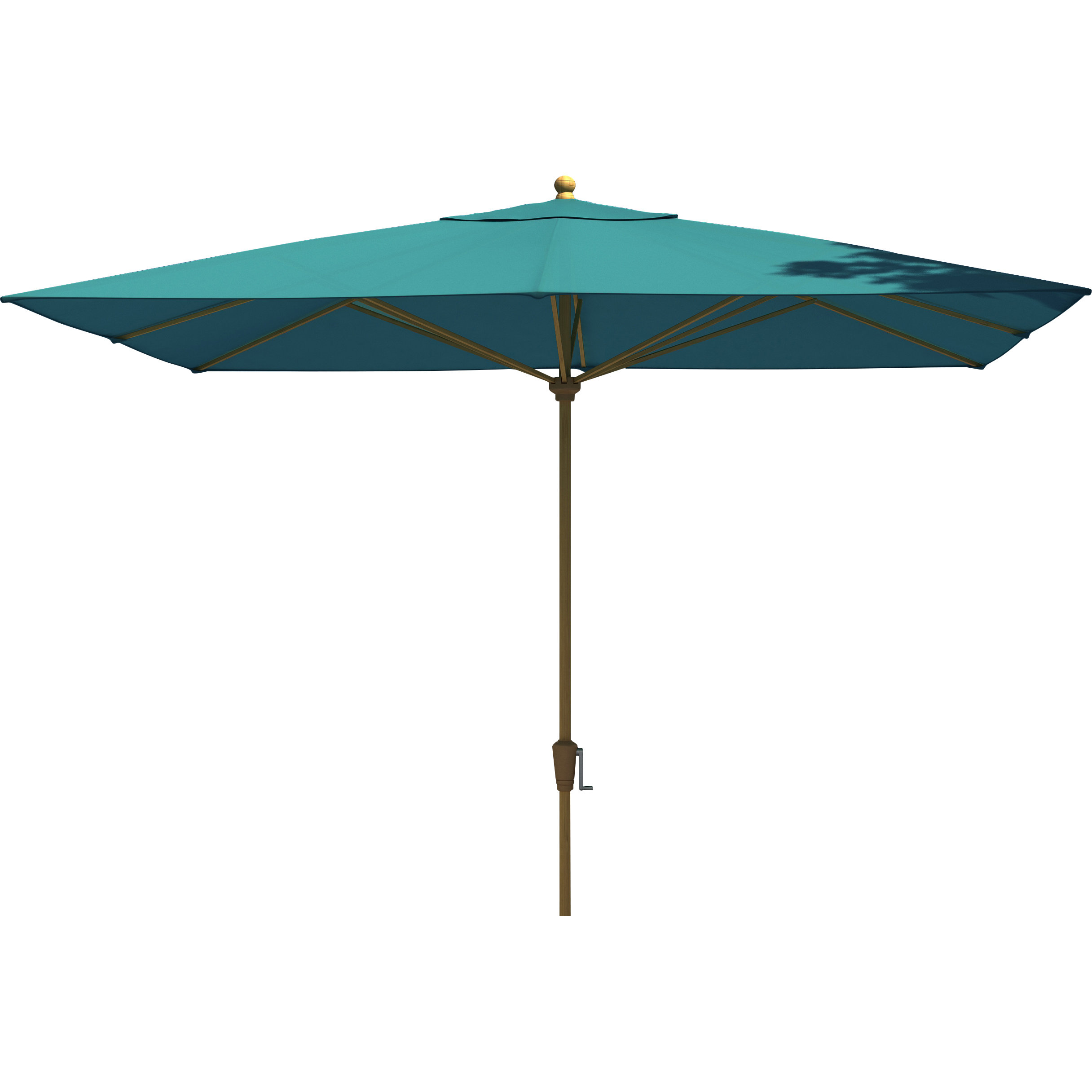 Royal Teak 8 X 11 Rectangular Market Umbrella Reviews Wayfair Royal Teak By Lanza Products 8 X 11 Rectangular Market Umbrella