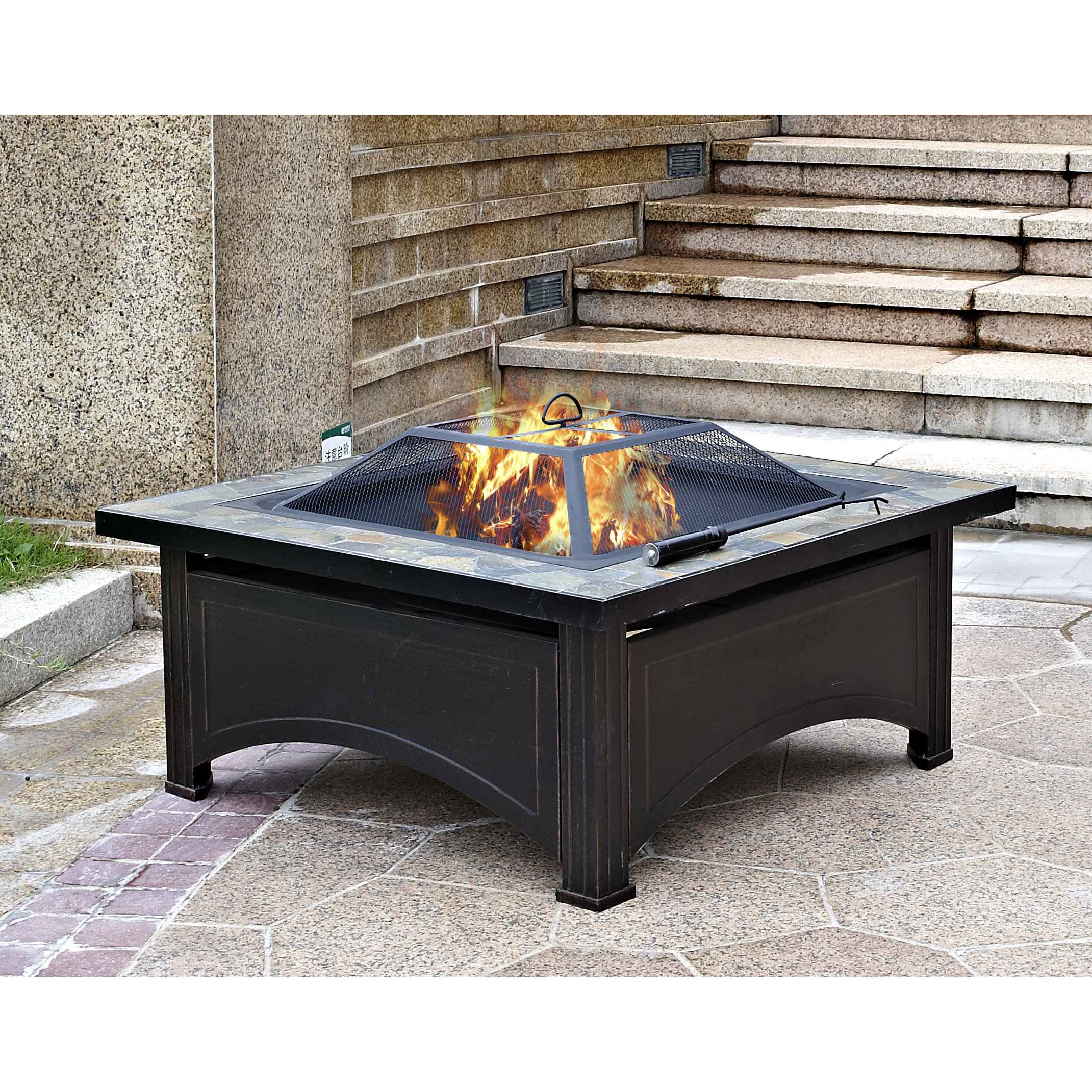 Az Patio Heaters Wood Burning Fire Pit Reviews Wayfair Az Patio Heaters Wood Burning Fire Pit