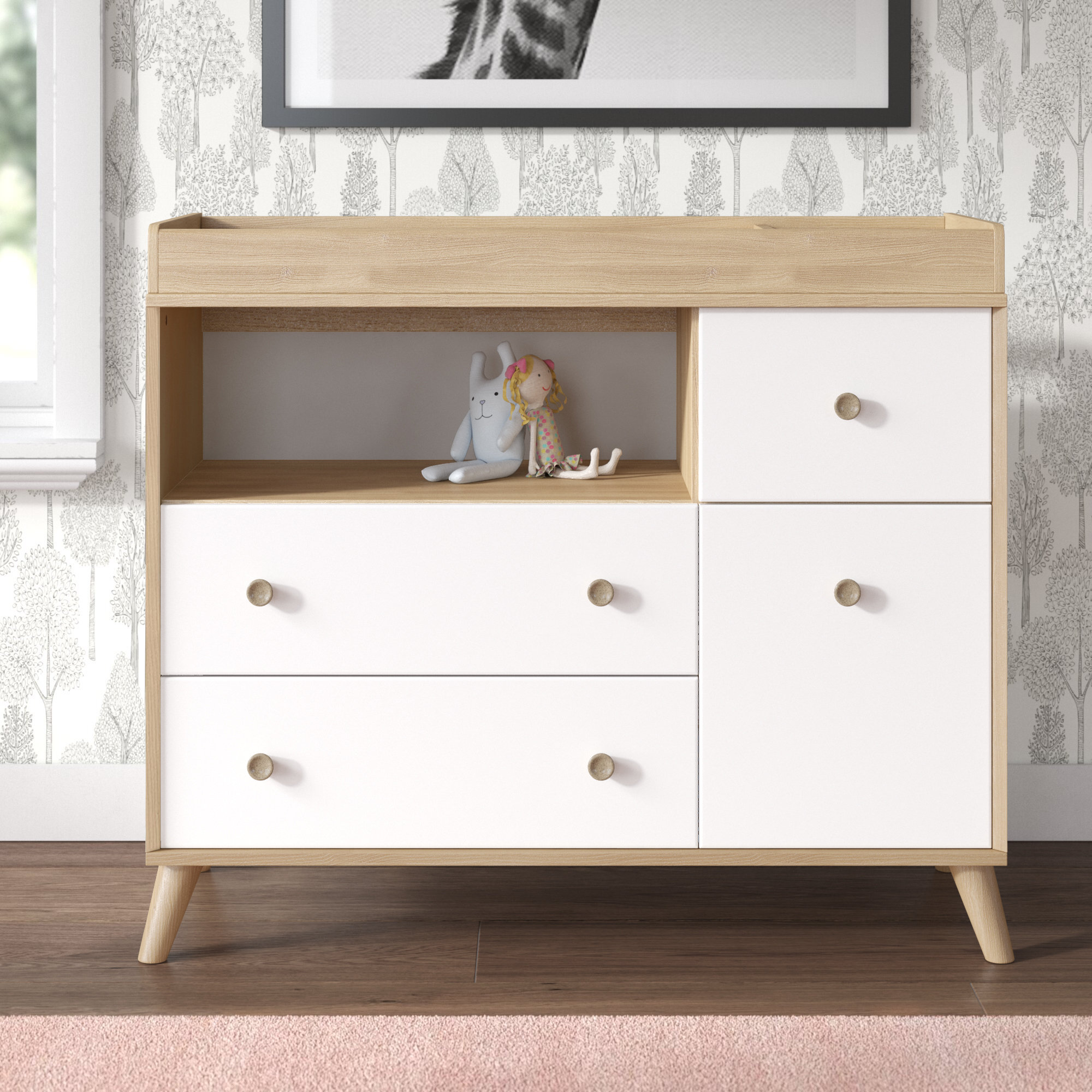 detachable changing table
