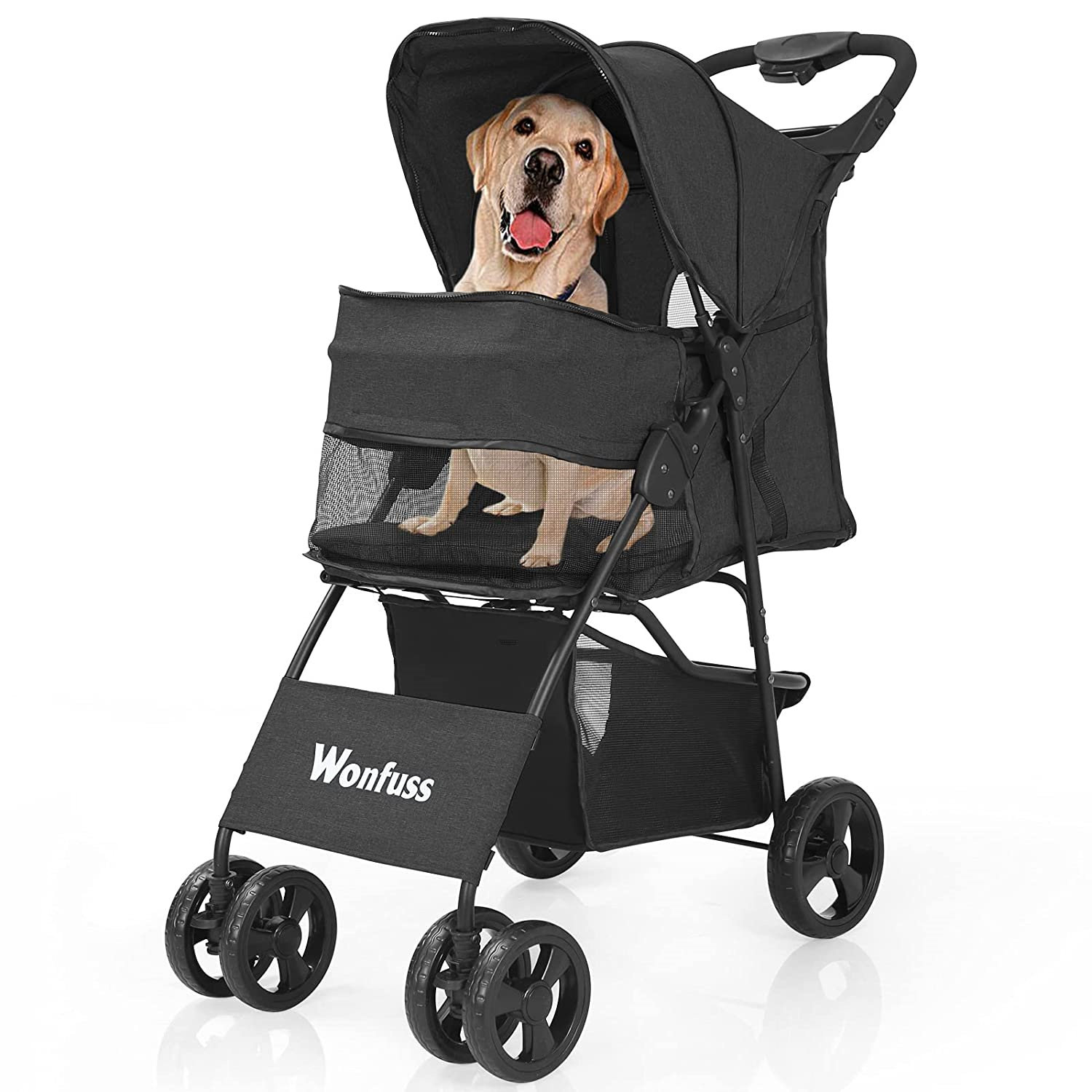 small stroller with tray