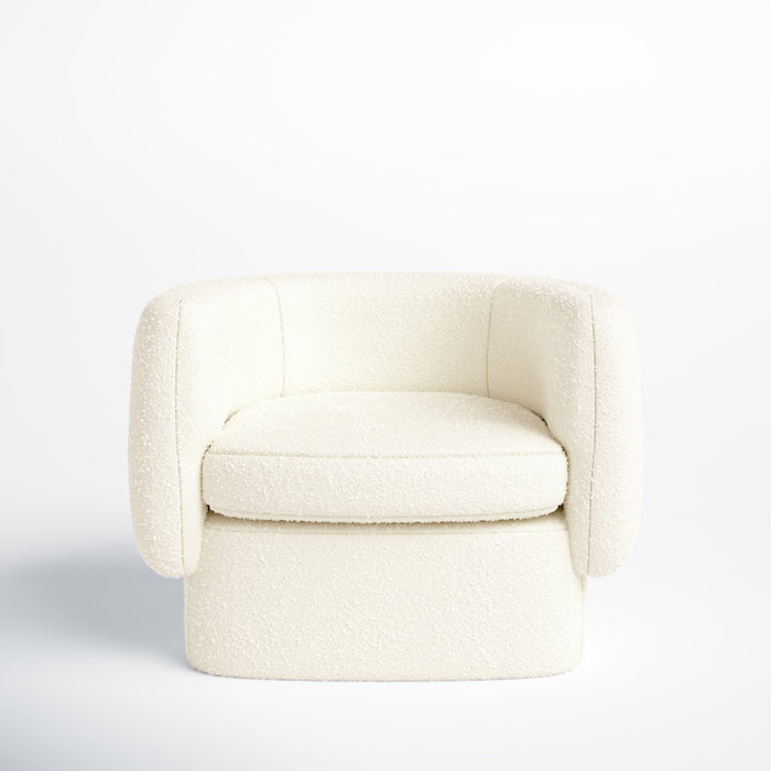 Joss and Main Keating 101.6Cm Wide Polyester Barrel Chair