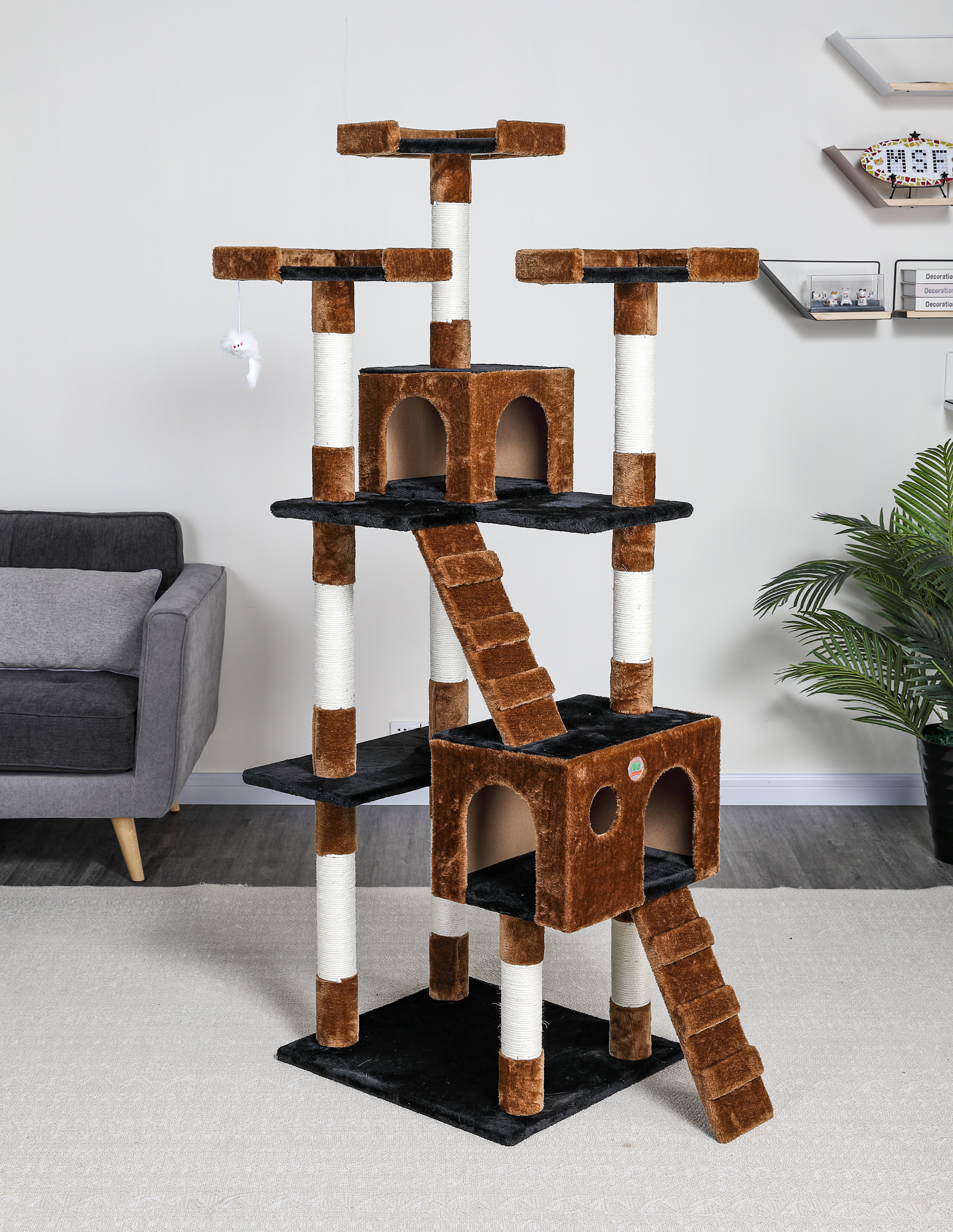 72 cat tower