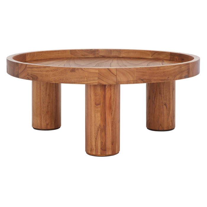 Joss and Main Lesniak 3 Leg Round Coffee Table