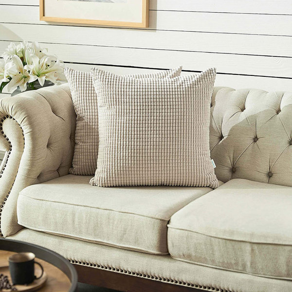 checkered throw pillows