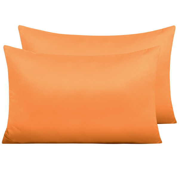 burnt orange pillow cases