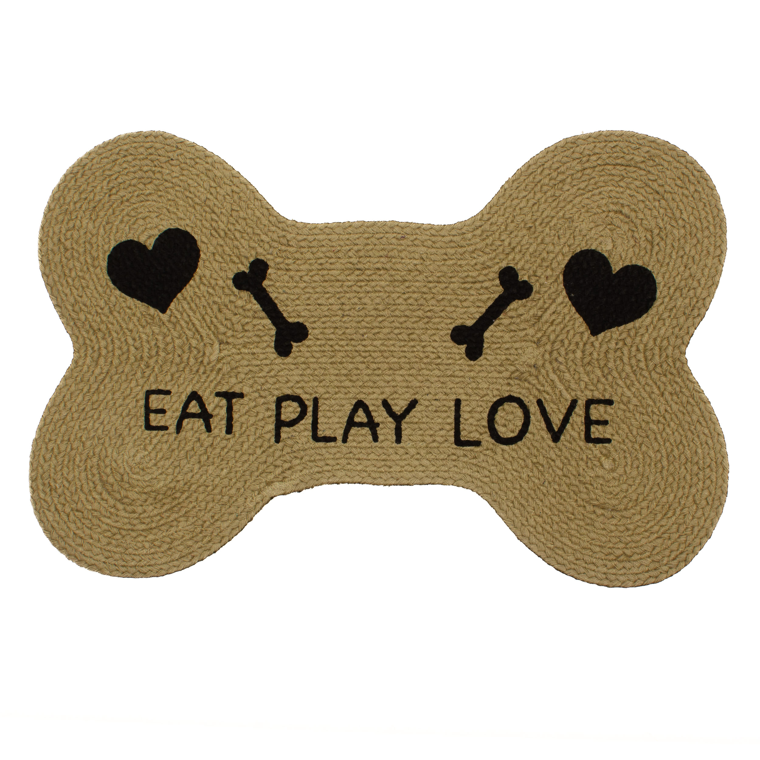 Super Area Rugs Decorative Dog Feeding 