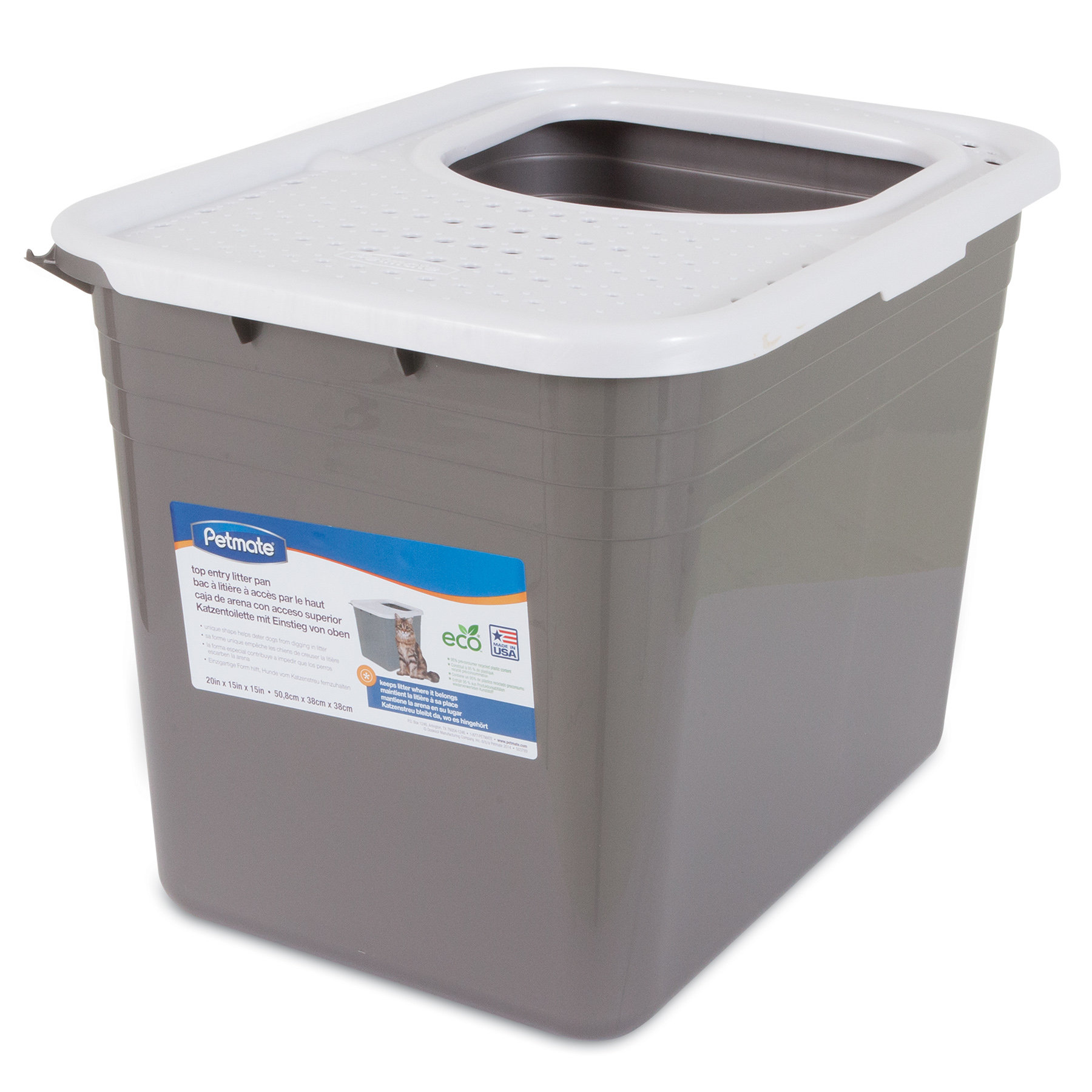 litter box with top