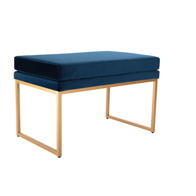 Hallwood 30.5" Wide Rectangle Standard Ottoman by Wade Logan