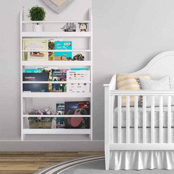 childrens wall book storage