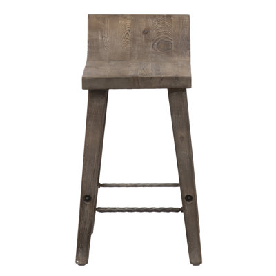 Carlson Solid Wood Stool by Joss and Main