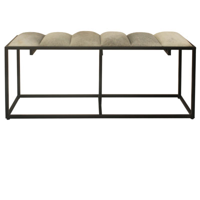 Landwehr Genuine Leather Bench by Trent Austin Design