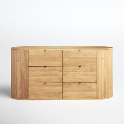 Millie 6 Drawer Double Dresser by Joss and Main