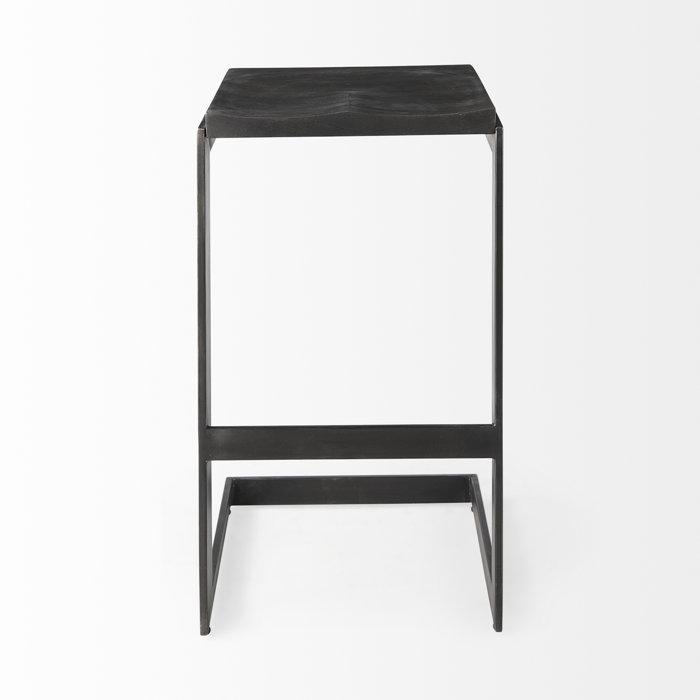 Joss and Main Knepp Solid Wood Bar & Counter Stool